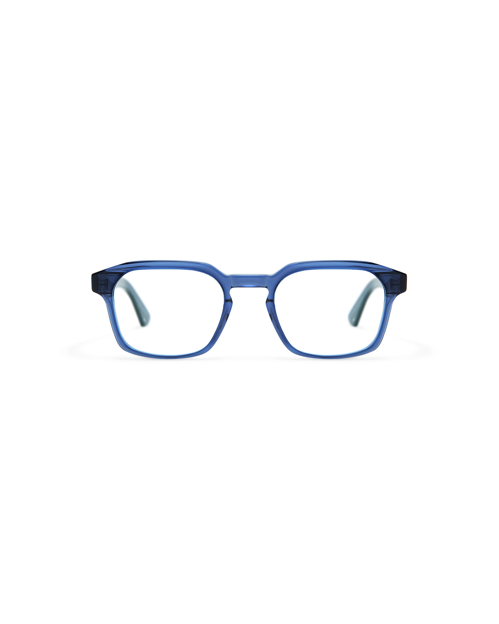 ENZO: Geométricas Acetato Azul optical glasses by GIGI STUDIOS 8437