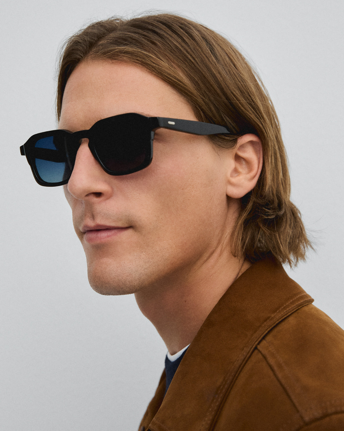 JONAS: Geométricas Acetato Noir sunglasses by GIGI STUDIOS 9654