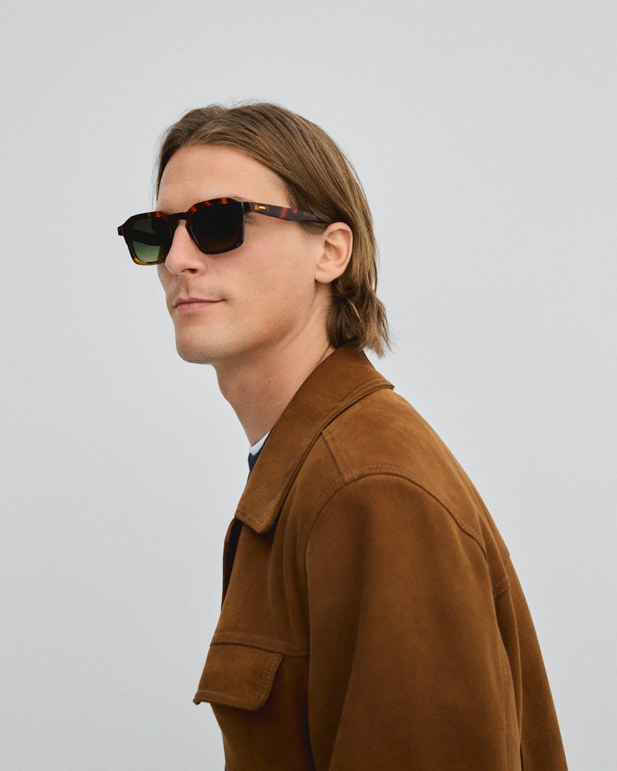 JONAS: Geométricas Acetato Havana sunglasses by GIGI STUDIOS 10073