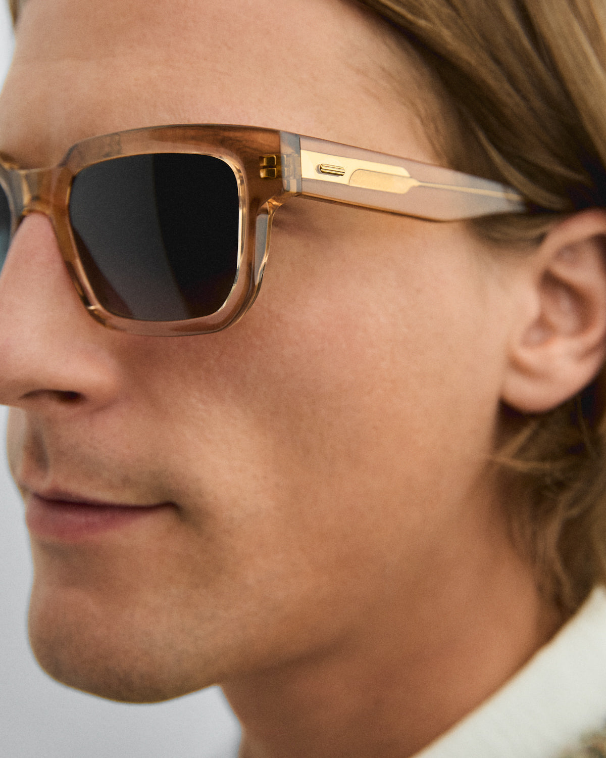 LUKA: Rectangular Acetato Marrón sunglasses by GIGI STUDIOS 10076