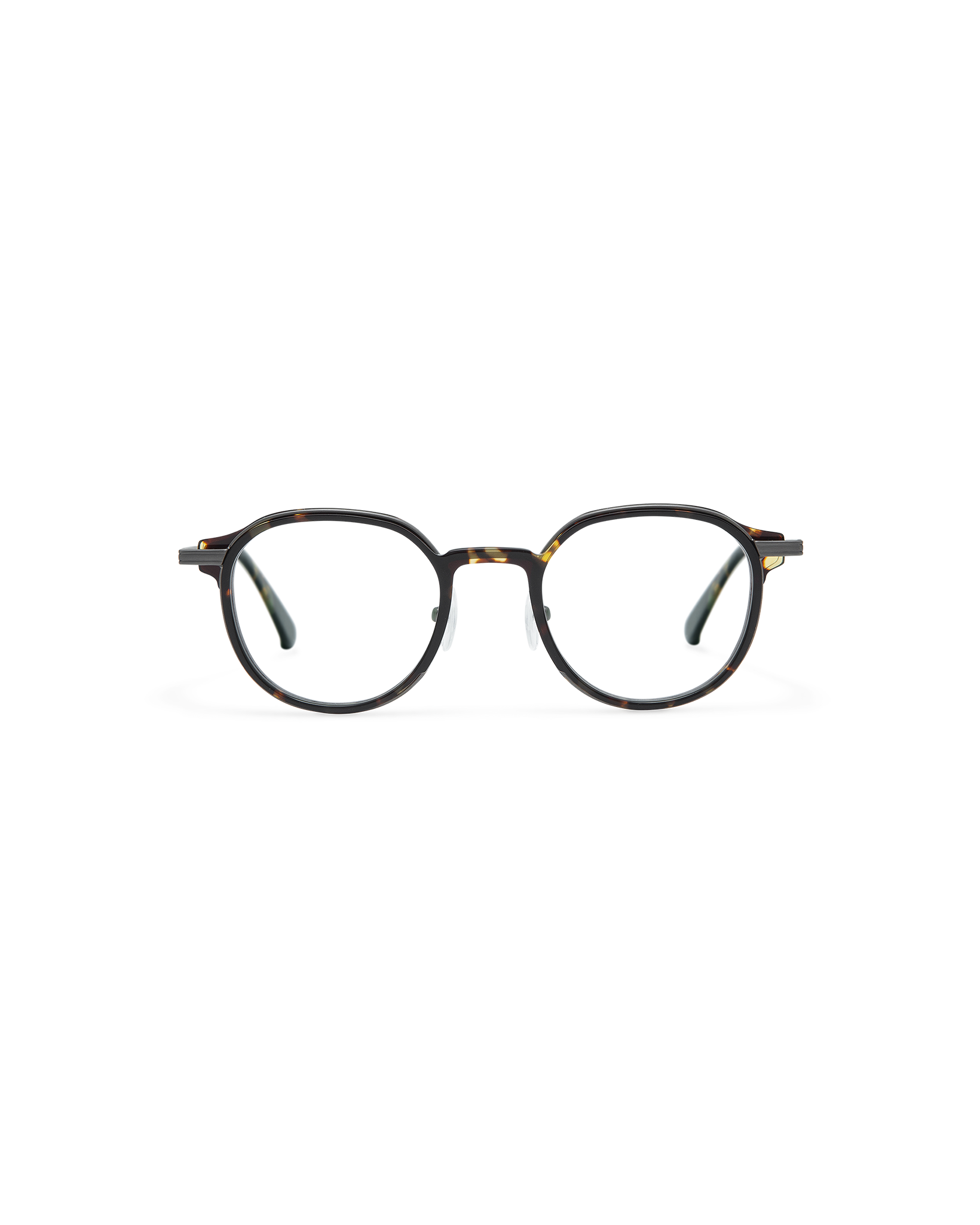 CAIRO: Redondas Acetato-Metal Havana optical glasses by GIGI STUDIOS 10739