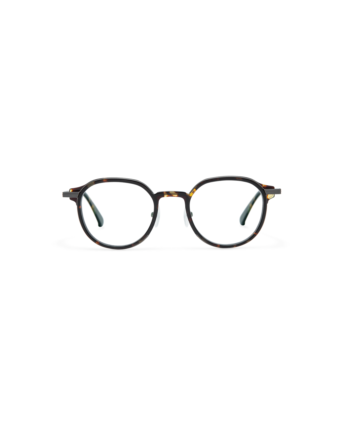 CAIRO: Redondas Acetato-Metal Havana optical glasses by GIGI STUDIOS 10739