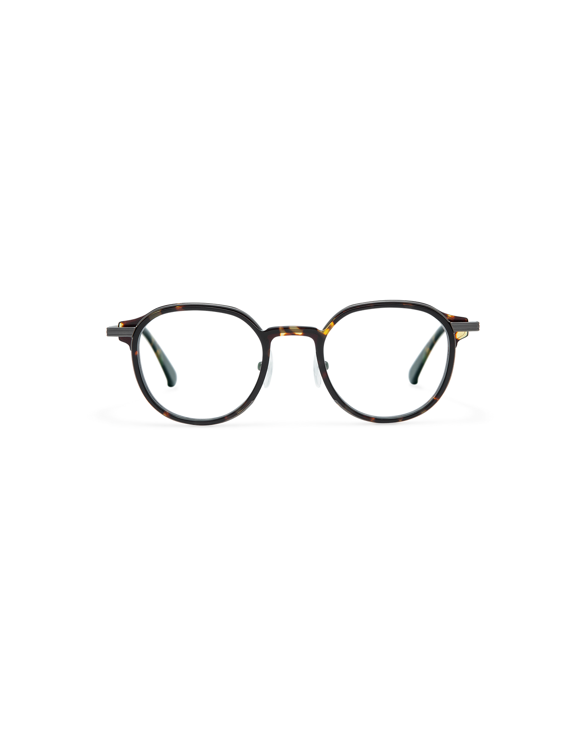 CAIRO: Redondas Acetato-Metal Havana optical glasses by GIGI STUDIOS 10739