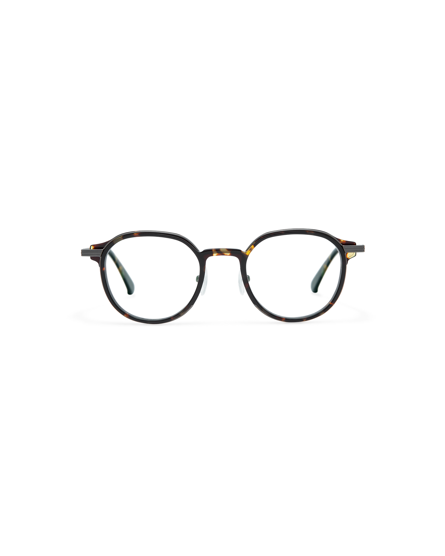 CAIRO: Redondas Acetato-Metal Havana optical glasses by GIGI STUDIOS 10739