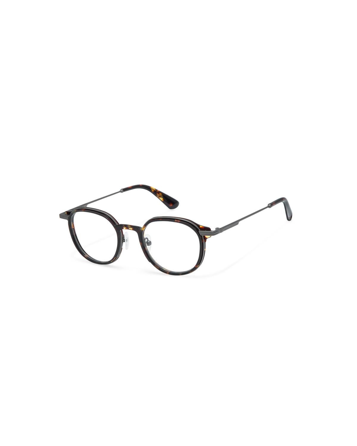 CAIRO: Redondas Acetato-Metal Havana optical glasses by GIGI STUDIOS 10740