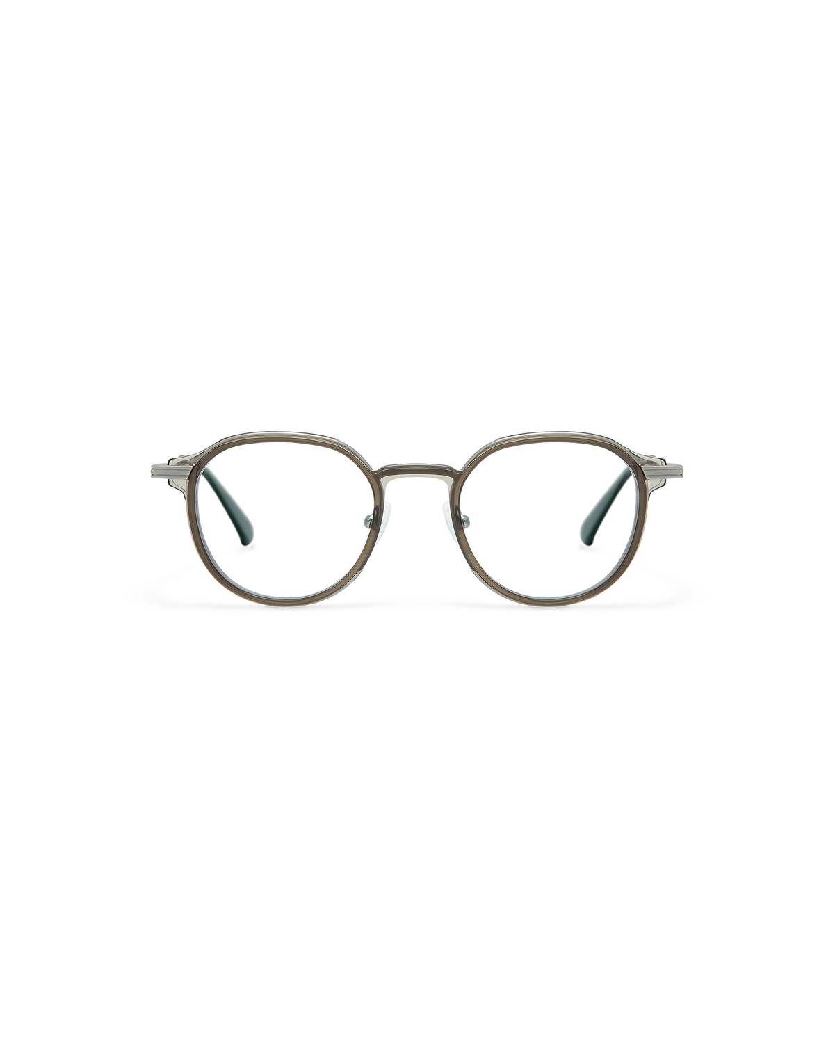 CAIRO: Redondas Acetato-Metal Verde optical glasses by GIGI STUDIOS 10741