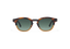 DORAN: Redondas Acetato Havana sunglasses by GIGI STUDIOS 10771