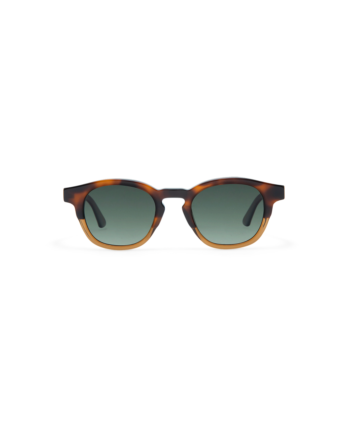 DORAN: Redondas Acetato Havana sunglasses by GIGI STUDIOS 10771