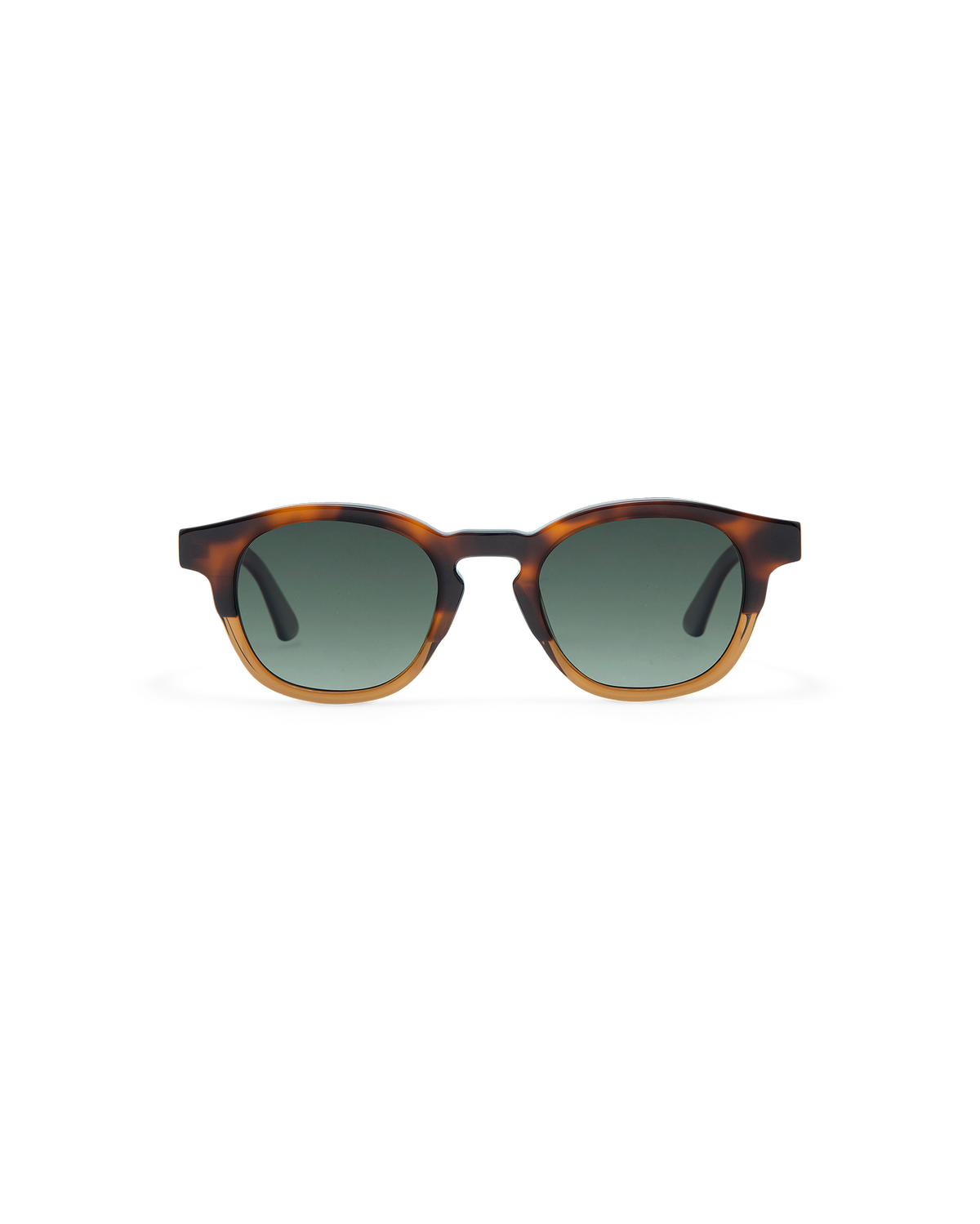 DORAN: Redondas Acetato Havana sunglasses by GIGI STUDIOS 10771