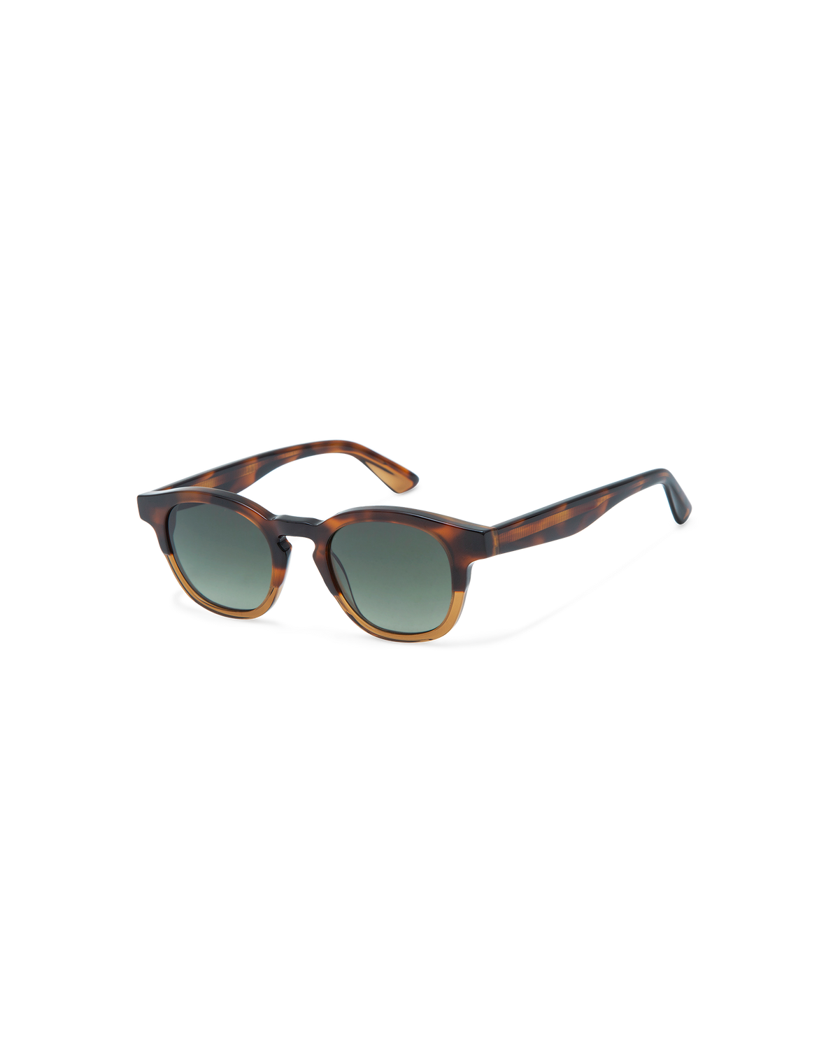DORAN: Redondas Acetato Havana sunglasses by GIGI STUDIOS 10772