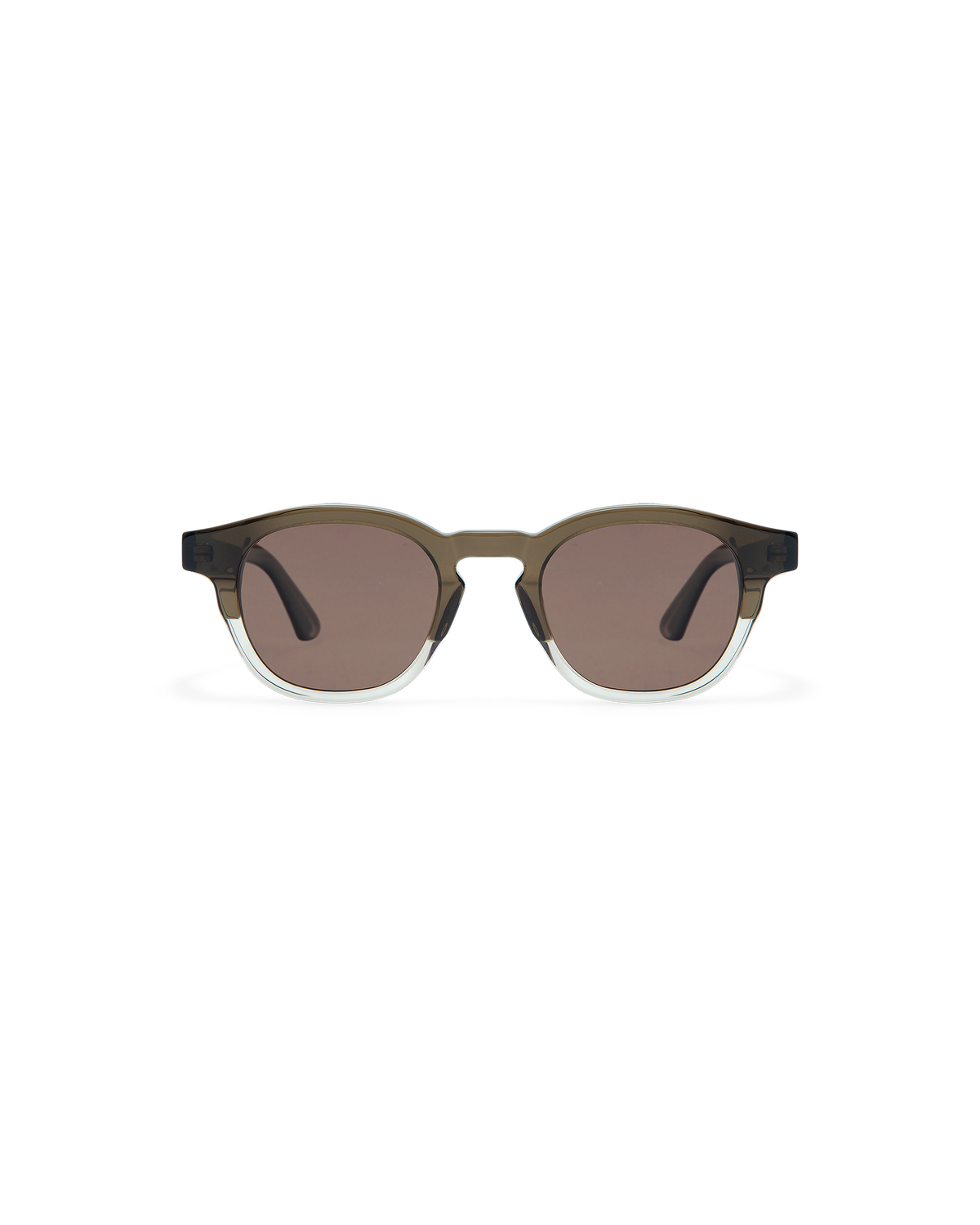 DORAN: Redondas Acetato Marrón sunglasses by GIGI STUDIOS 10773