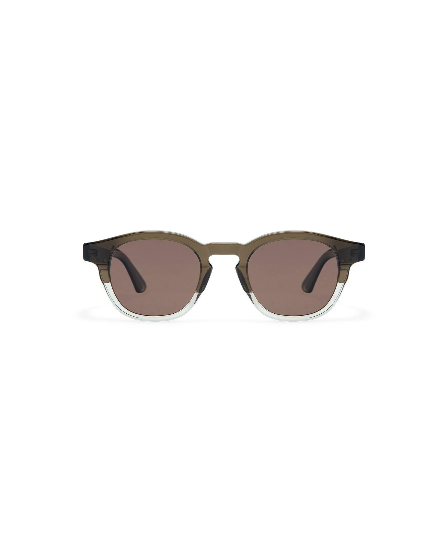 DORAN: Redondas Acetato Marrón sunglasses by GIGI STUDIOS 10773