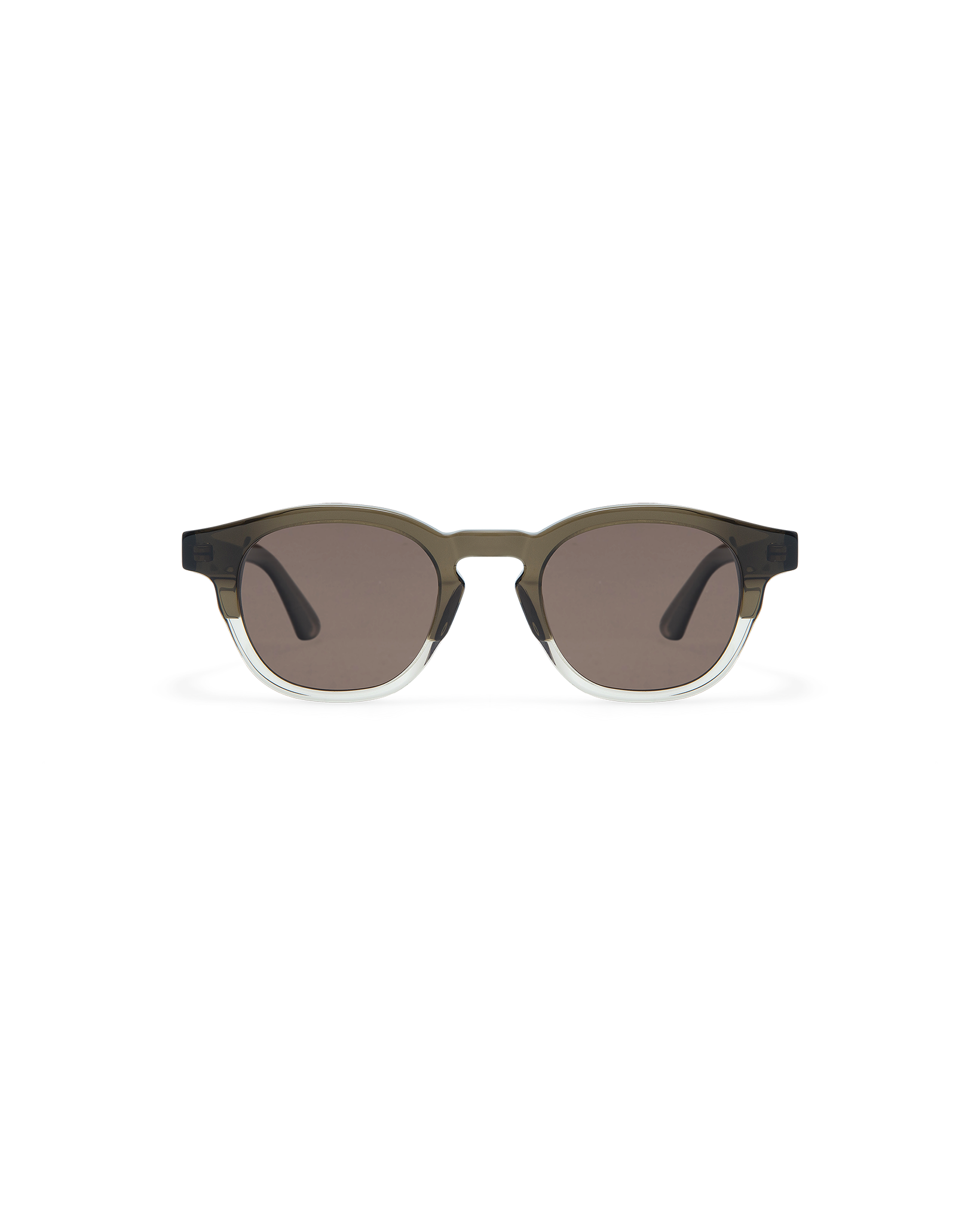 DORAN: Redondas Acetato Marrón sunglasses by GIGI STUDIOS 10773