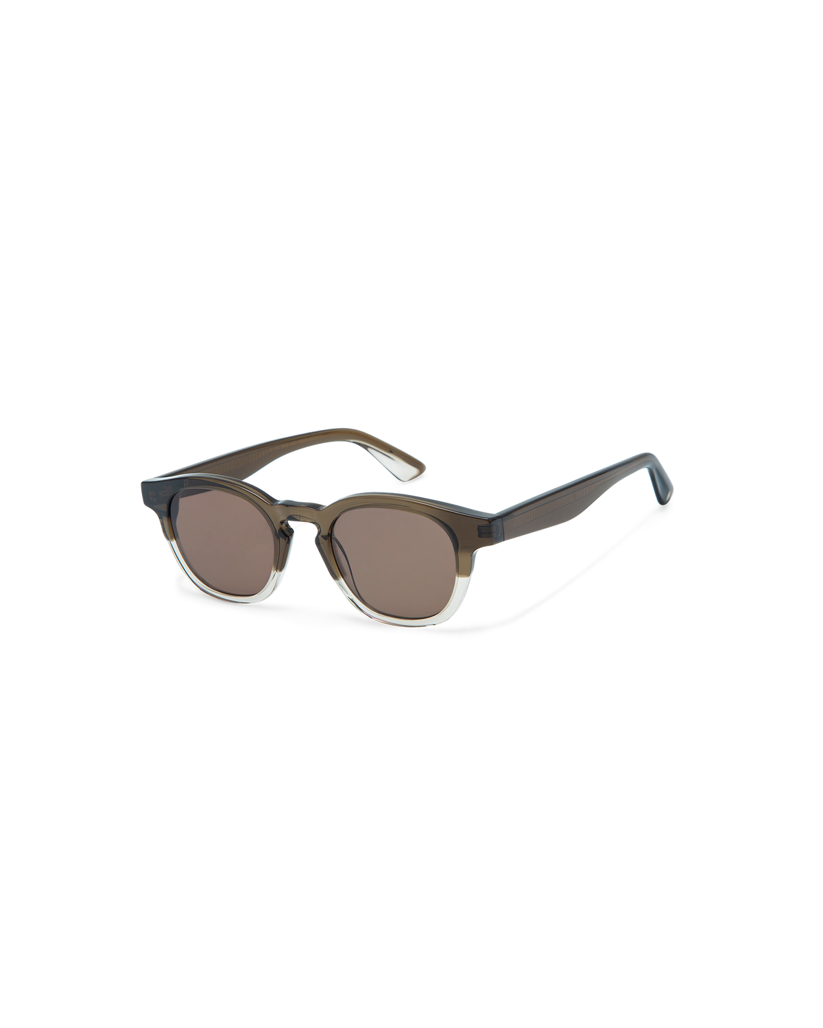 DORAN: Redondas Acetato Marrón sunglasses by GIGI STUDIOS 10774