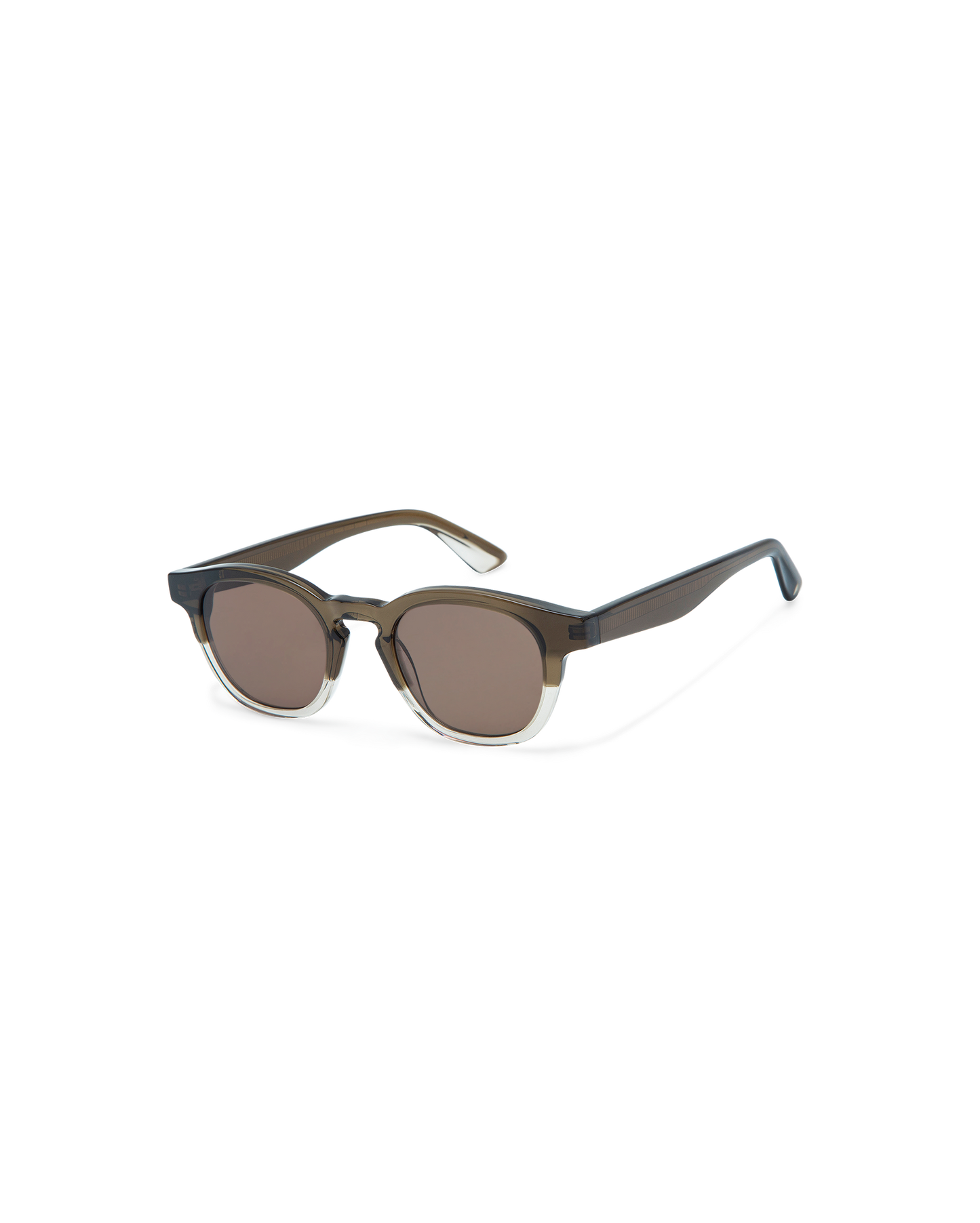 DORAN: Redondas Acetato Marrón sunglasses by GIGI STUDIOS 10774
