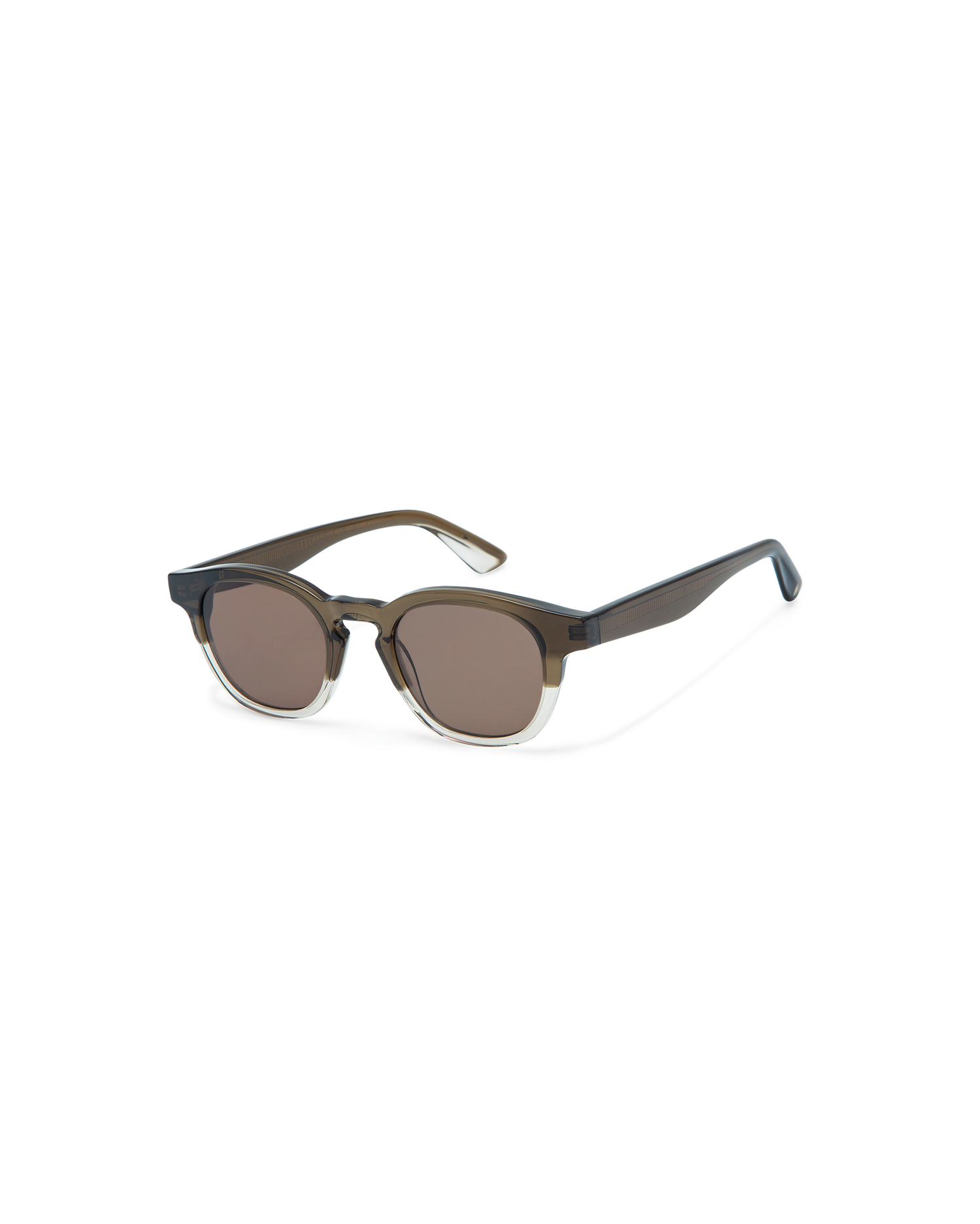 DORAN: Redondas Acetato Marrón sunglasses by GIGI STUDIOS 10774