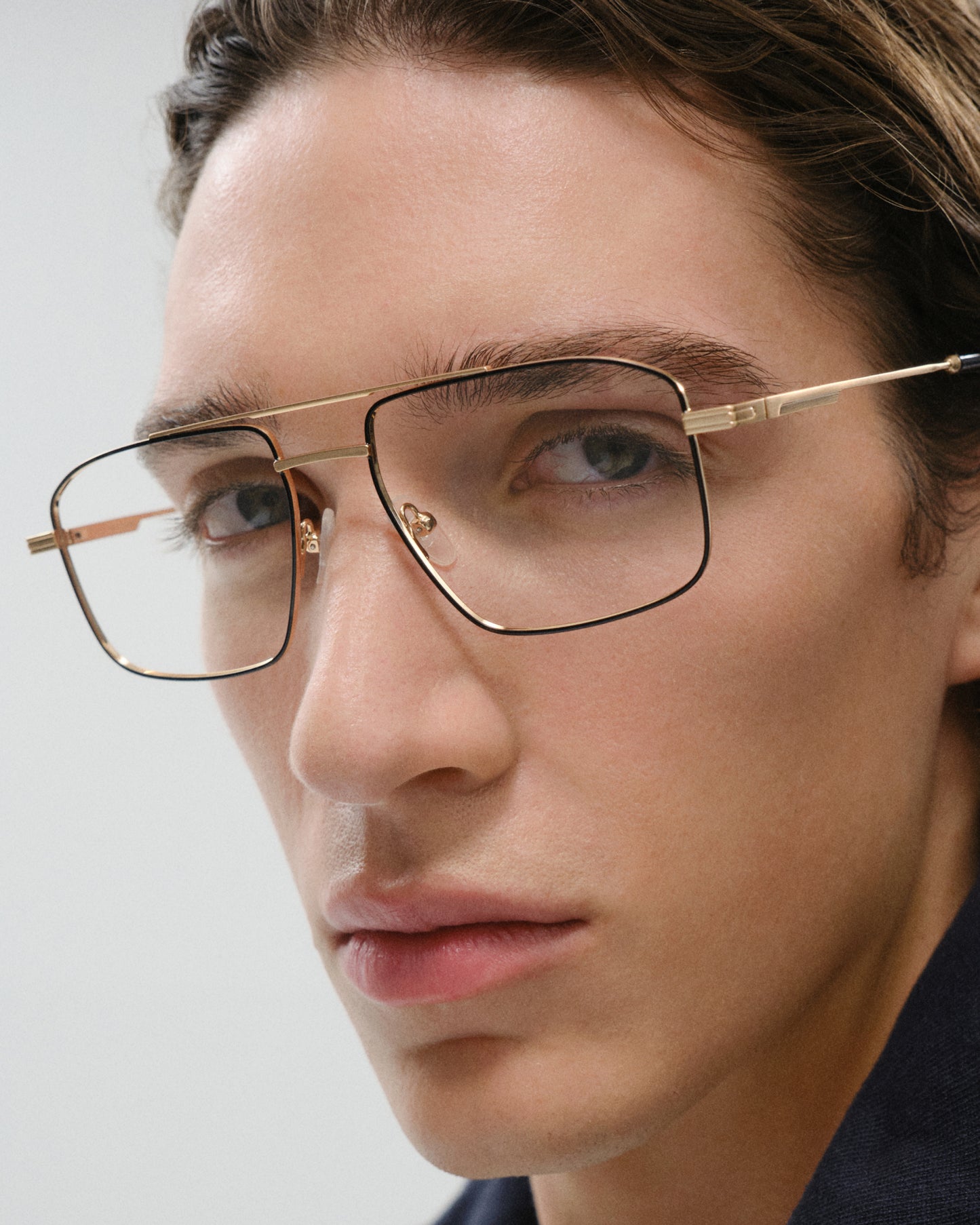 ELDRIC: Aviador Metal Noir optical glasses by GIGI STUDIOS 11517