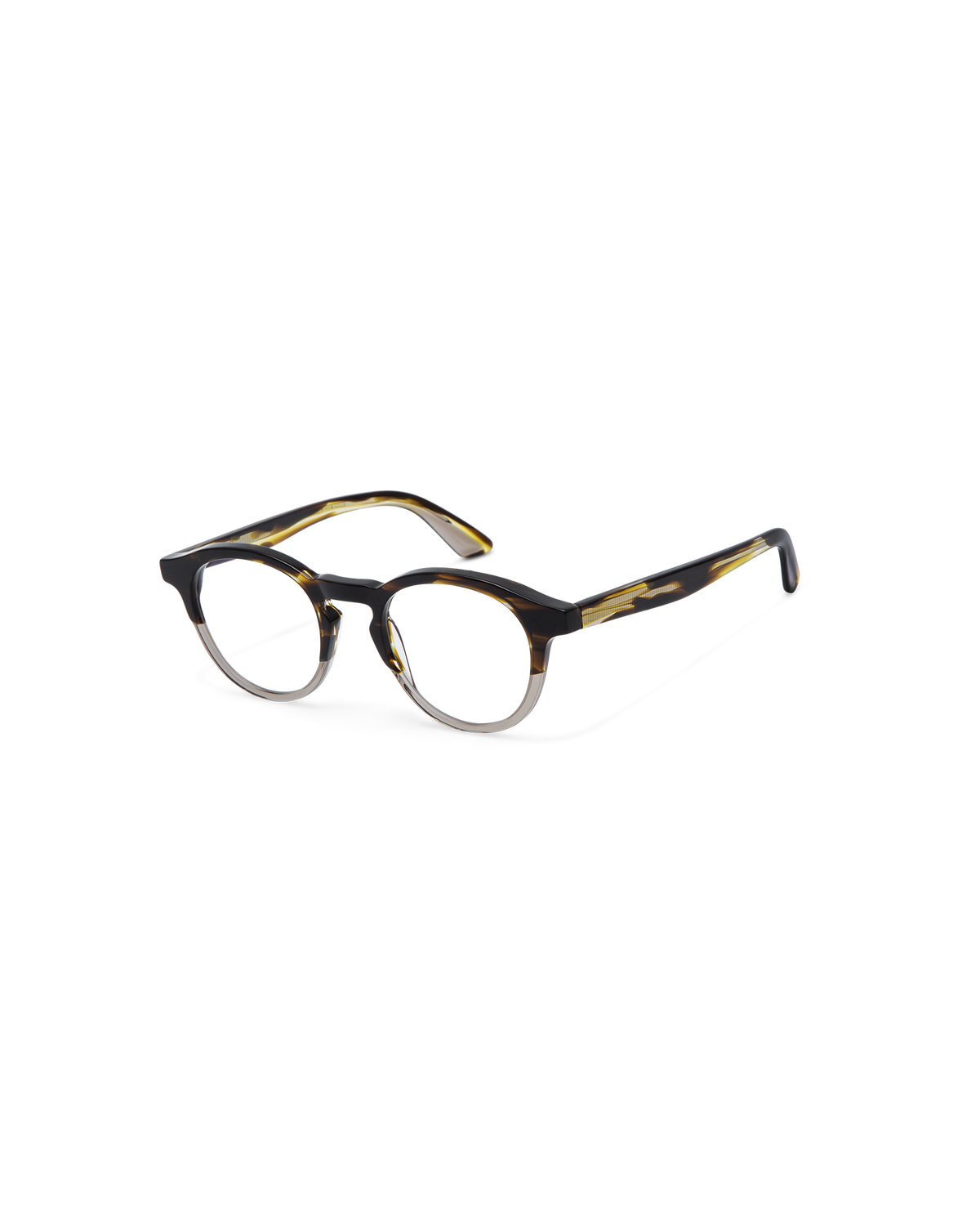 KLEE: Redondas Acetato Marrón optical glasses by GIGI STUDIOS 13690