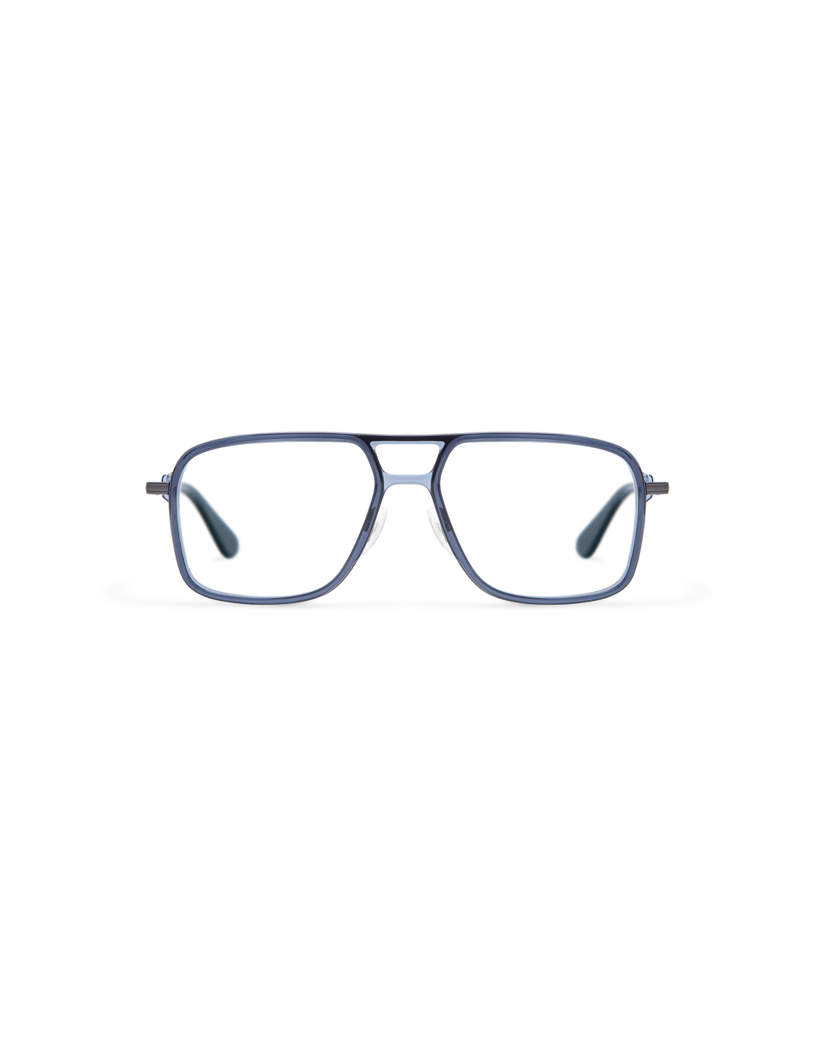 JARETT: Aviador Acetato-Metal Azul optical glasses by GIGI STUDIOS 13711