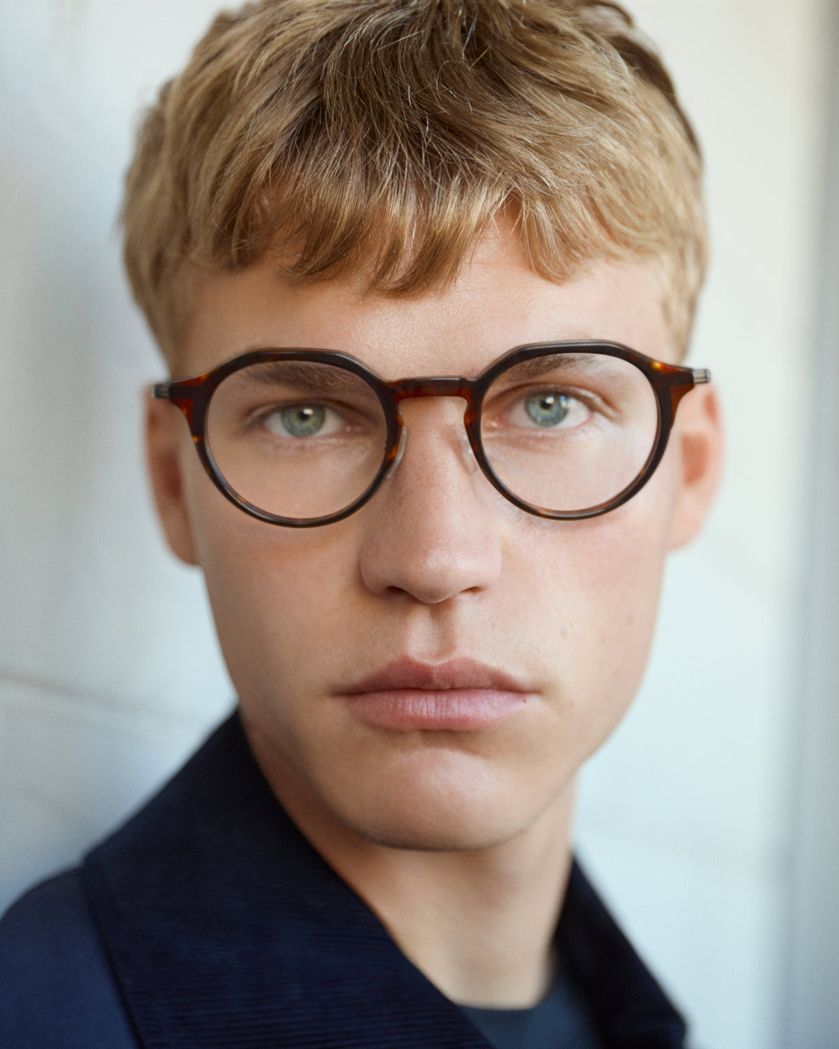 RILKE: Redondas Acetato-Metal Havana optical glasses by GIGI STUDIOS 14613