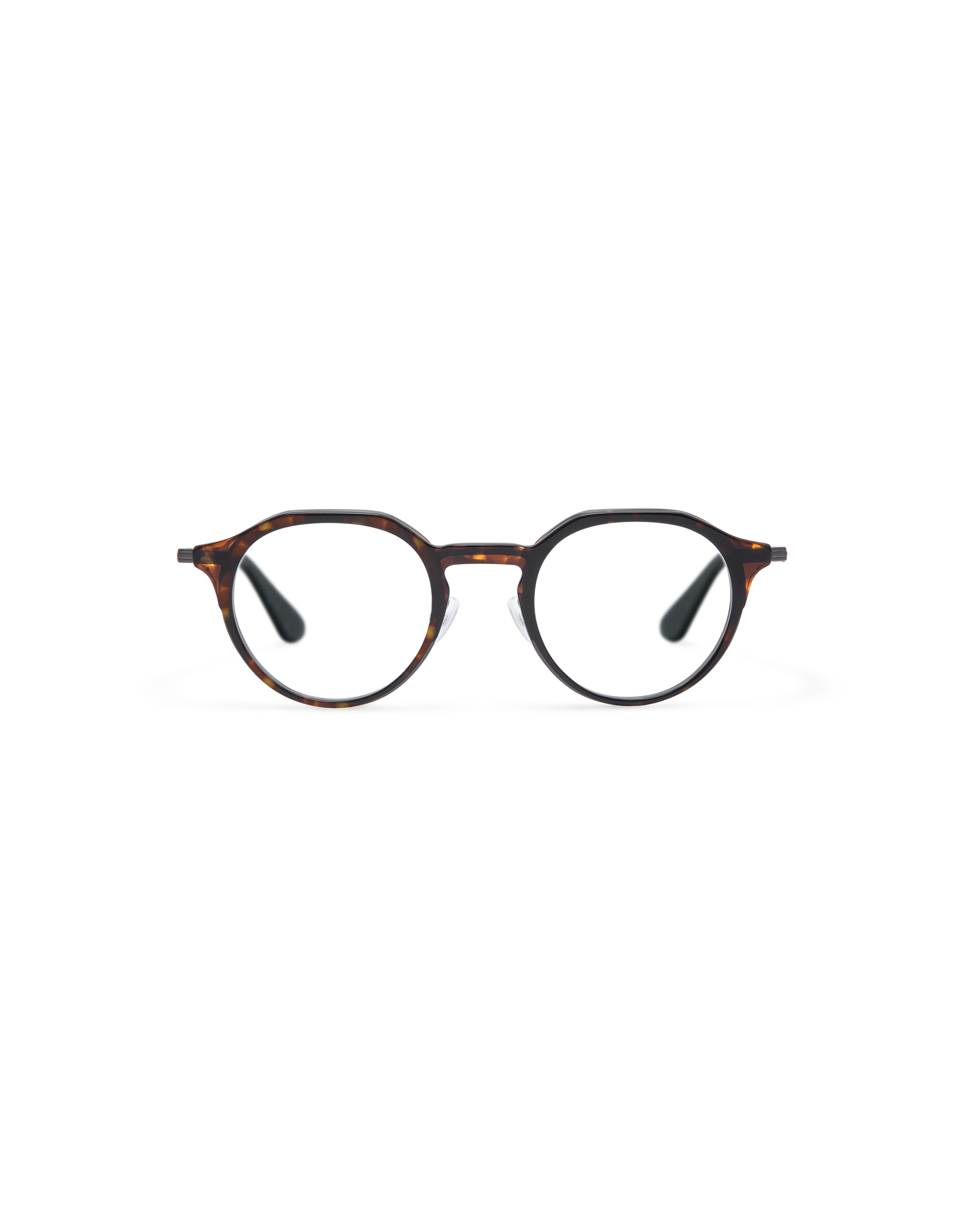 RILKE: Redondas Acetato-Metal Havana optical glasses by GIGI STUDIOS 13715