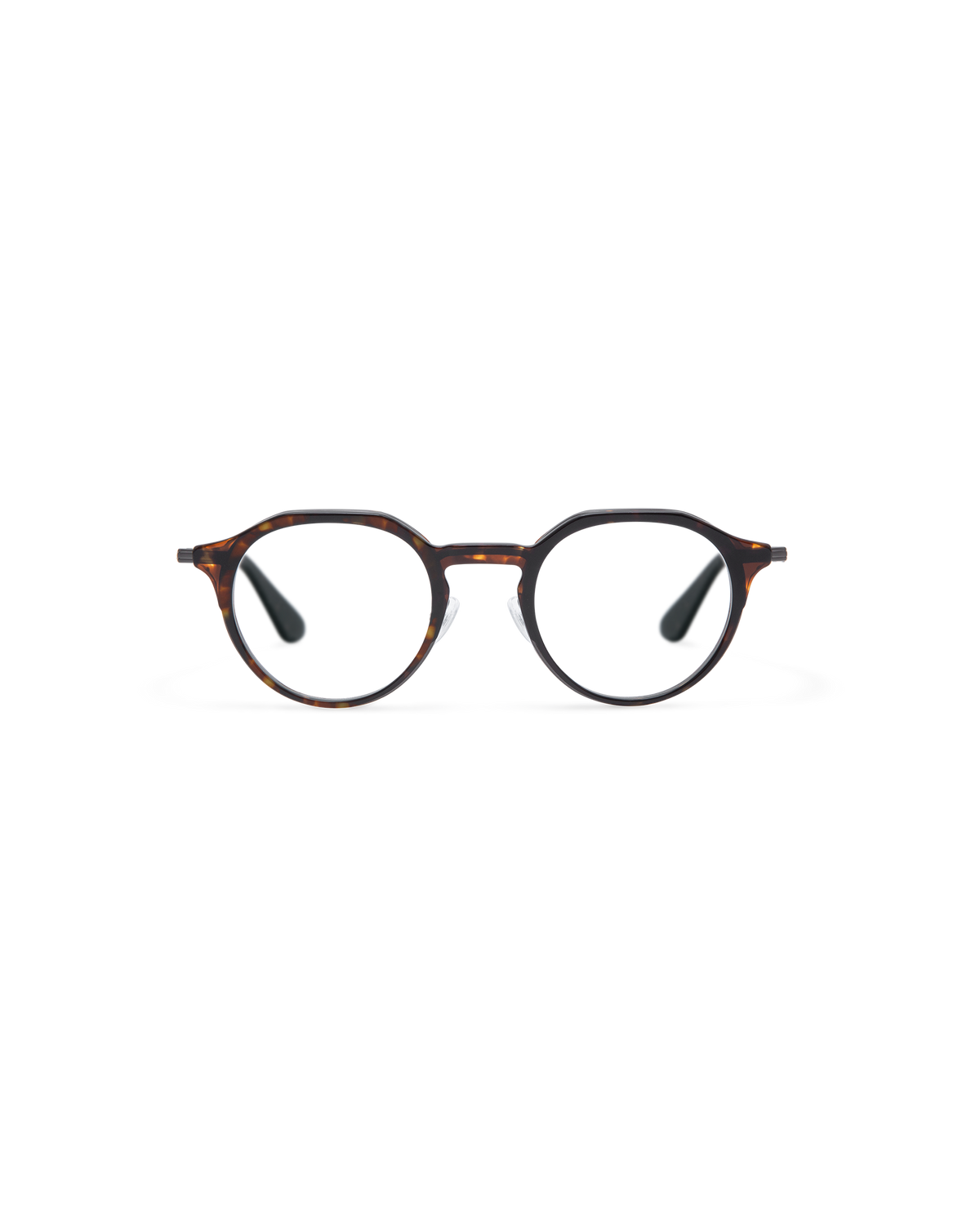 RILKE: Redondas Acetato-Metal Havana optical glasses by GIGI STUDIOS 13715