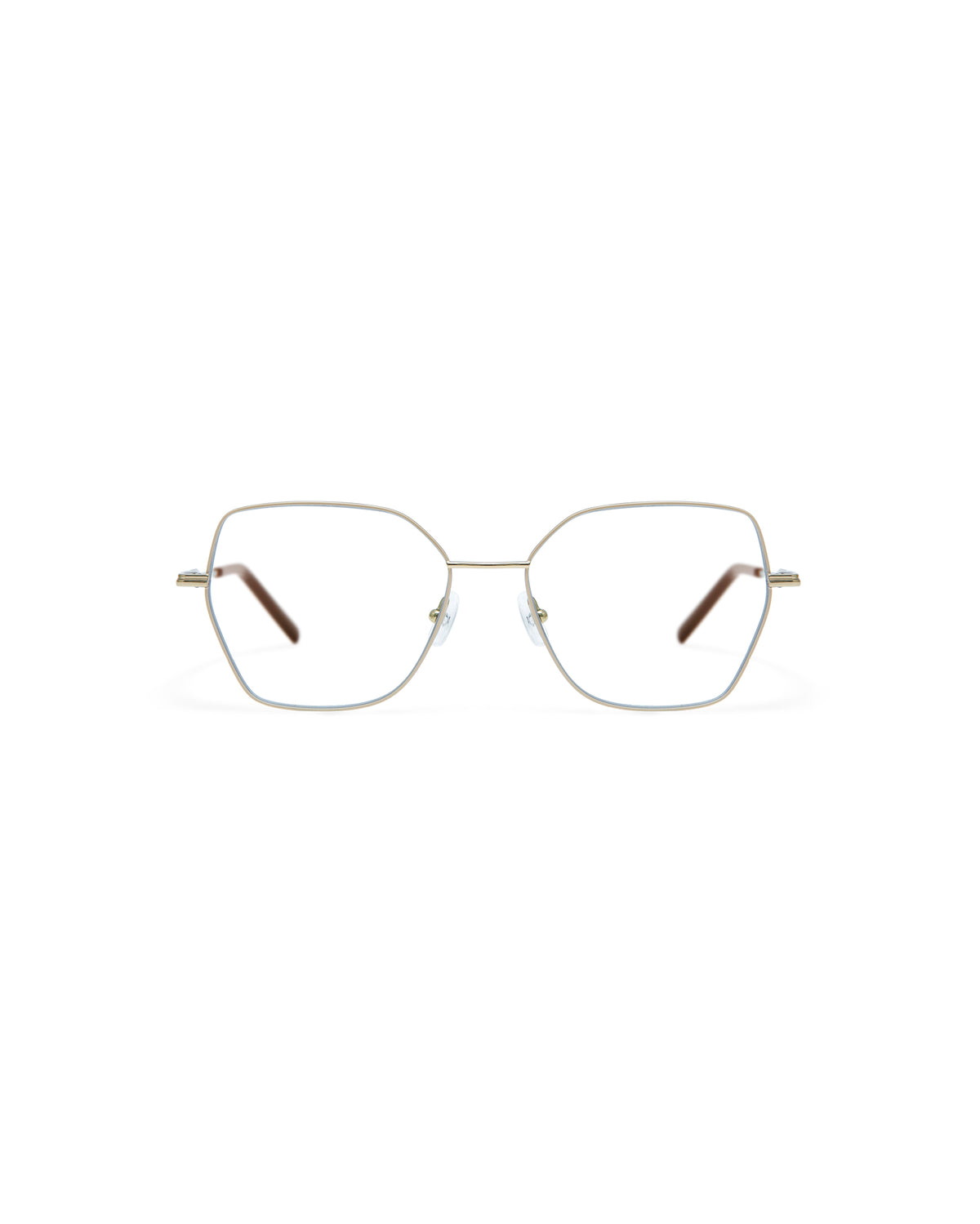 KAMILA: Geométricas Titanio Blanco optical glasses by GIGI STUDIOS 4203