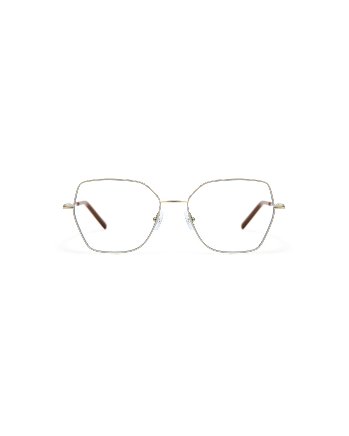KAMILA: Geométricas Titanio Blanco optical glasses by GIGI STUDIOS 4203