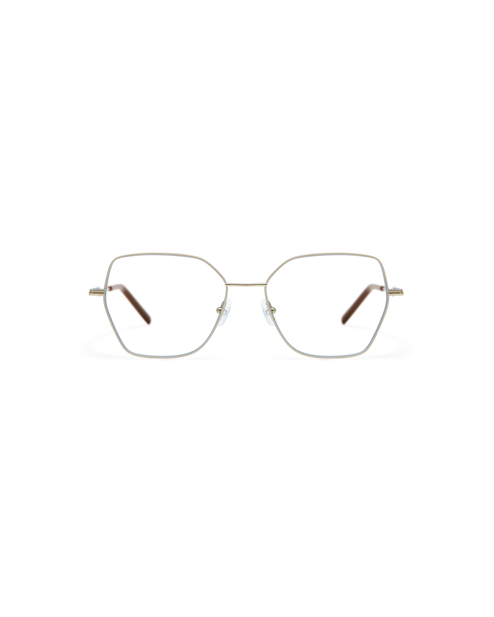 KAMILA: Geométricas Titanio Blanco optical glasses by GIGI STUDIOS 4203