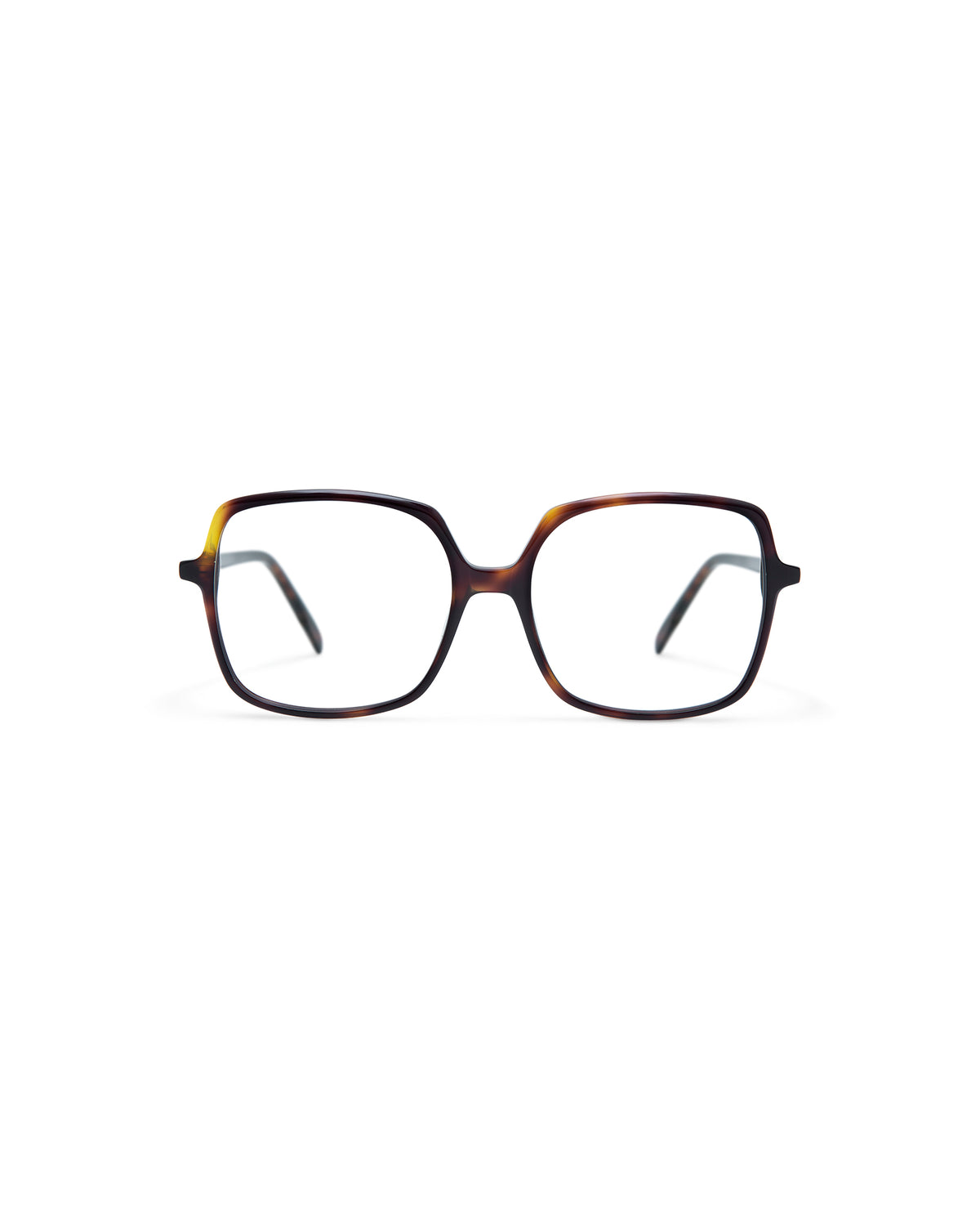 SYLVIA: Cuadrada Acetato Havana optical glasses by GIGI STUDIOS 4424