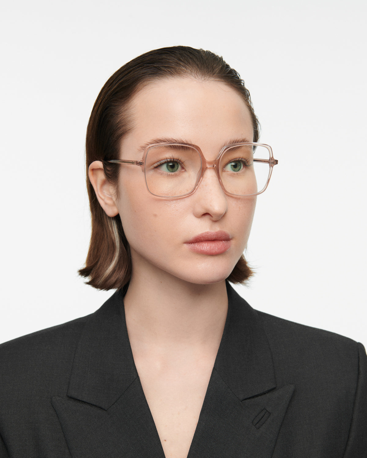 SYLVIA: Cuadrada Acetato Rosa optical glasses by GIGI STUDIOS 7758