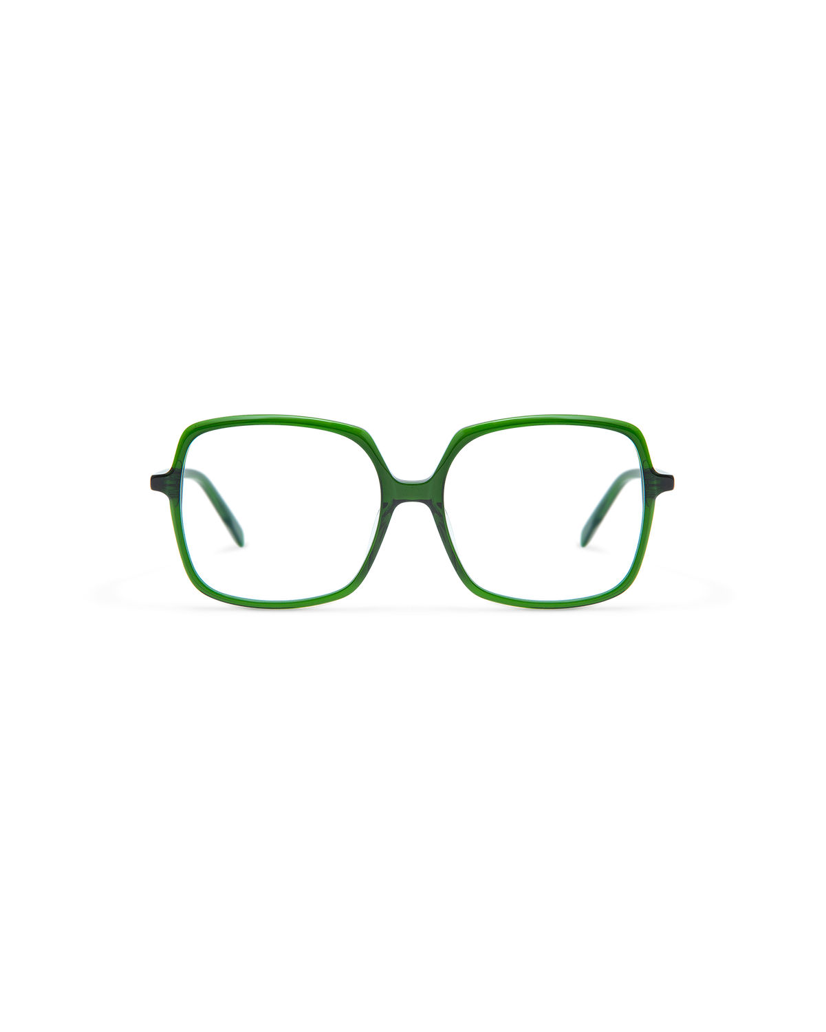 SYLVIA: Cuadrada Acetato Verde optical glasses by GIGI STUDIOS 8444