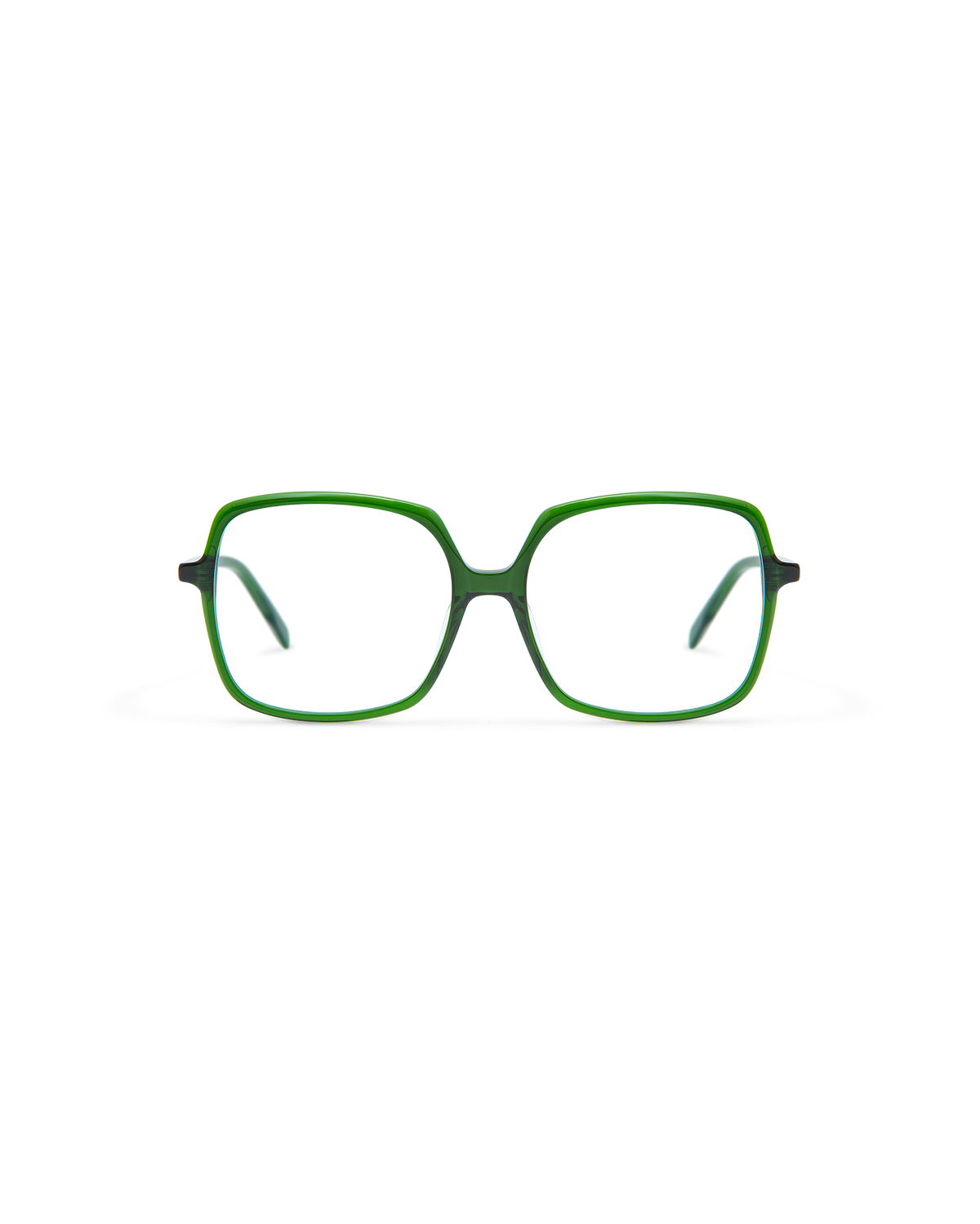 SYLVIA: Cuadrada Acetato Verde optical glasses by GIGI STUDIOS 8444