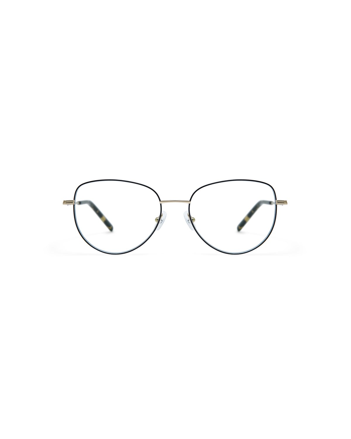 ELOISE: Cat Eye Titanio Noir optical glasses by GIGI STUDIOS 4432