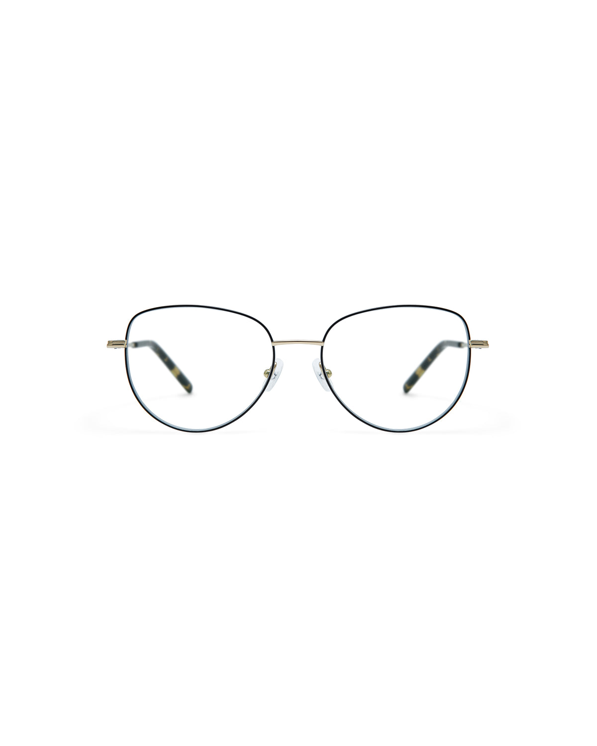 ELOISE: Cat Eye Titanio Noir optical glasses by GIGI STUDIOS 4432