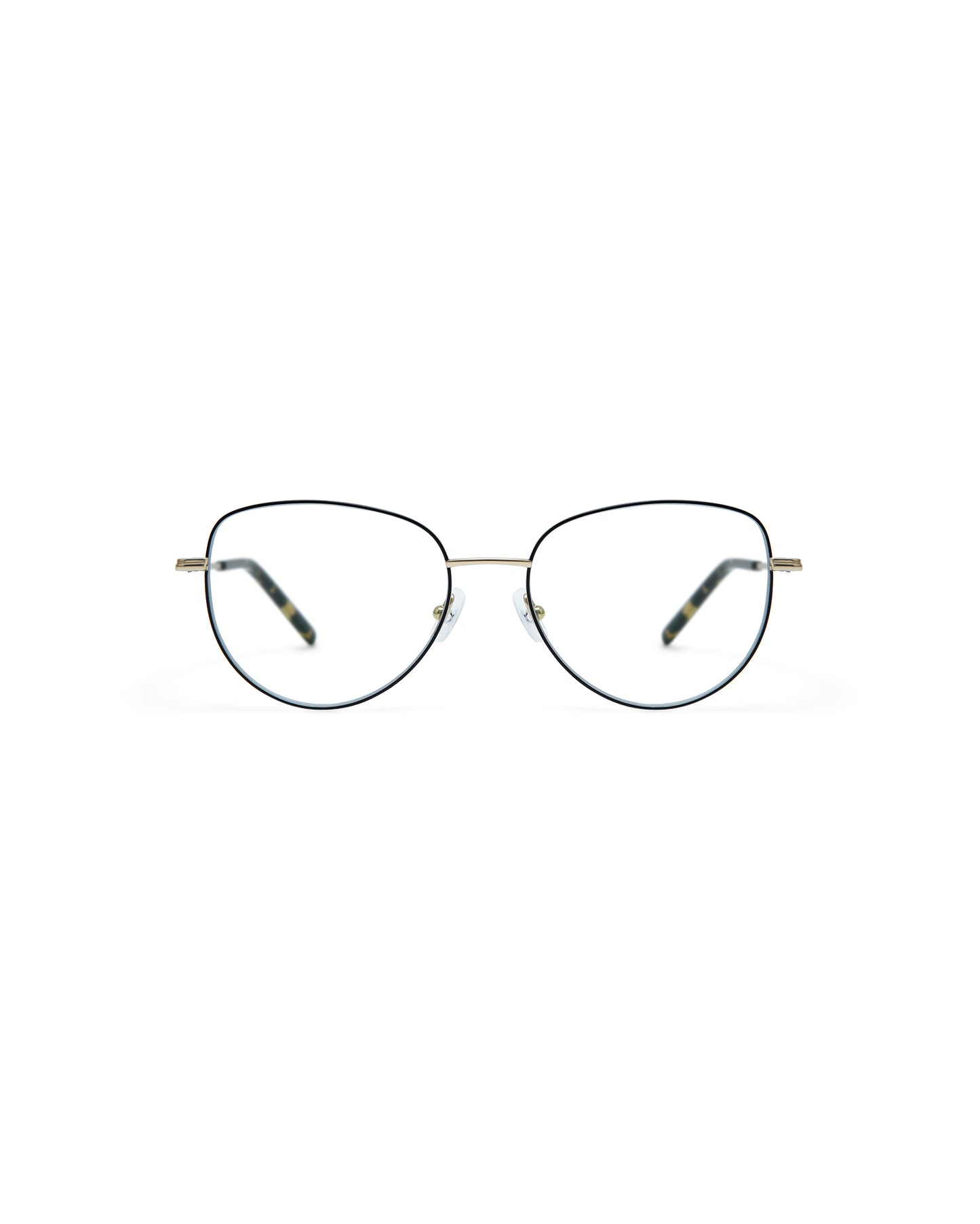 ELOISE: Cat Eye Titanio Noir optical glasses by GIGI STUDIOS 4432