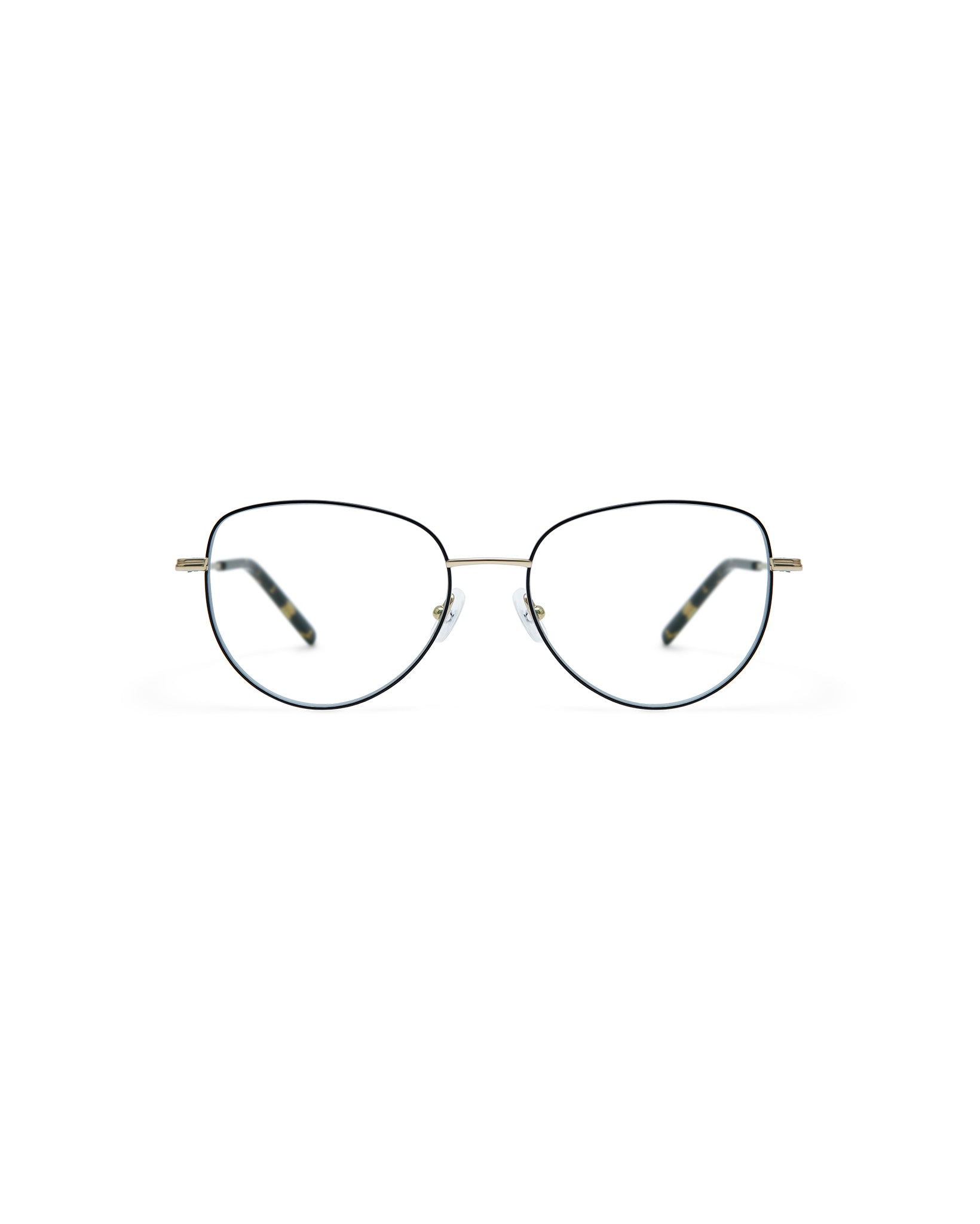 ELOISE: Cat Eye Titanio Noir optical glasses by GIGI STUDIOS 4432