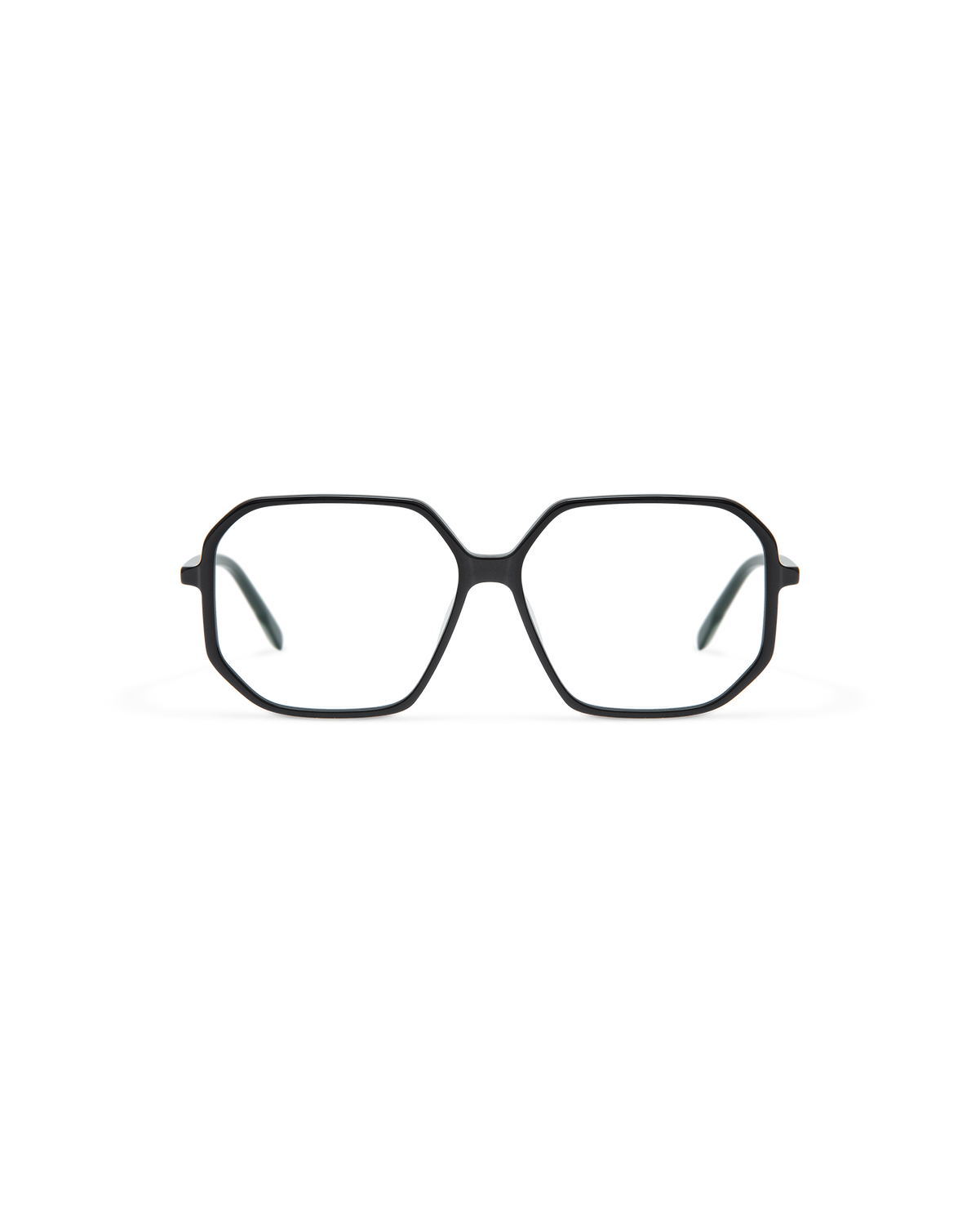 LIOR: Geométricas Acetato Noir optical glasses by GIGI STUDIOS 8445