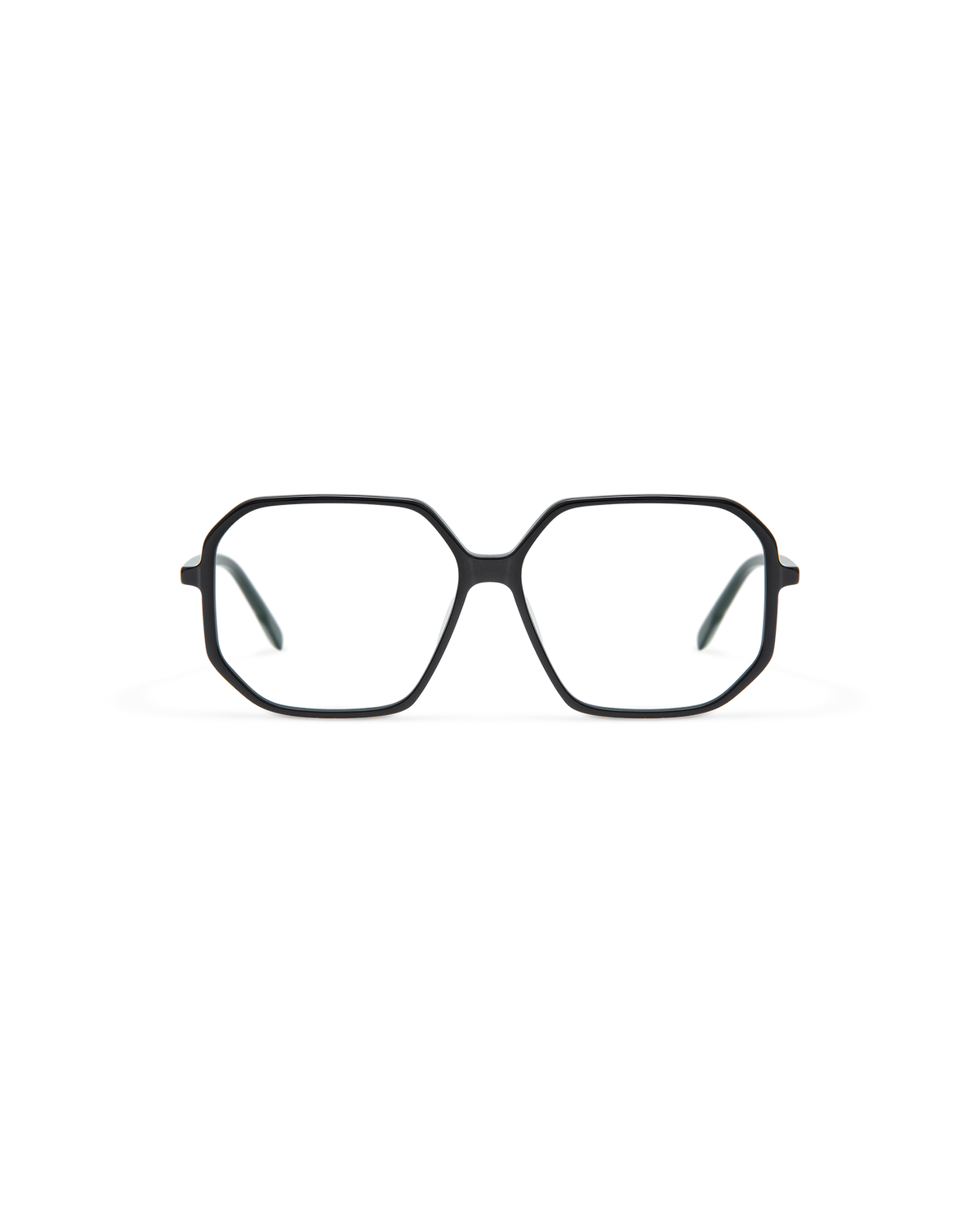 LIOR: Geométricas Acetato Noir optical glasses by GIGI STUDIOS 8445