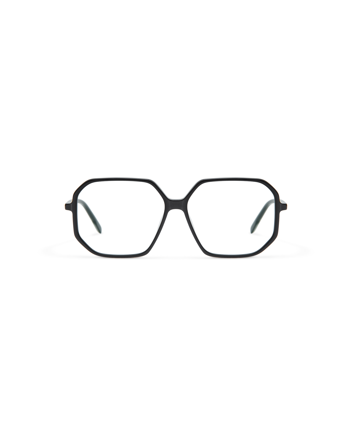 LIOR: Geométricas Acetato Noir optical glasses by GIGI STUDIOS 8445