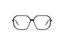 LIOR: Geométricas Acetato Noir optical glasses by GIGI STUDIOS 8445