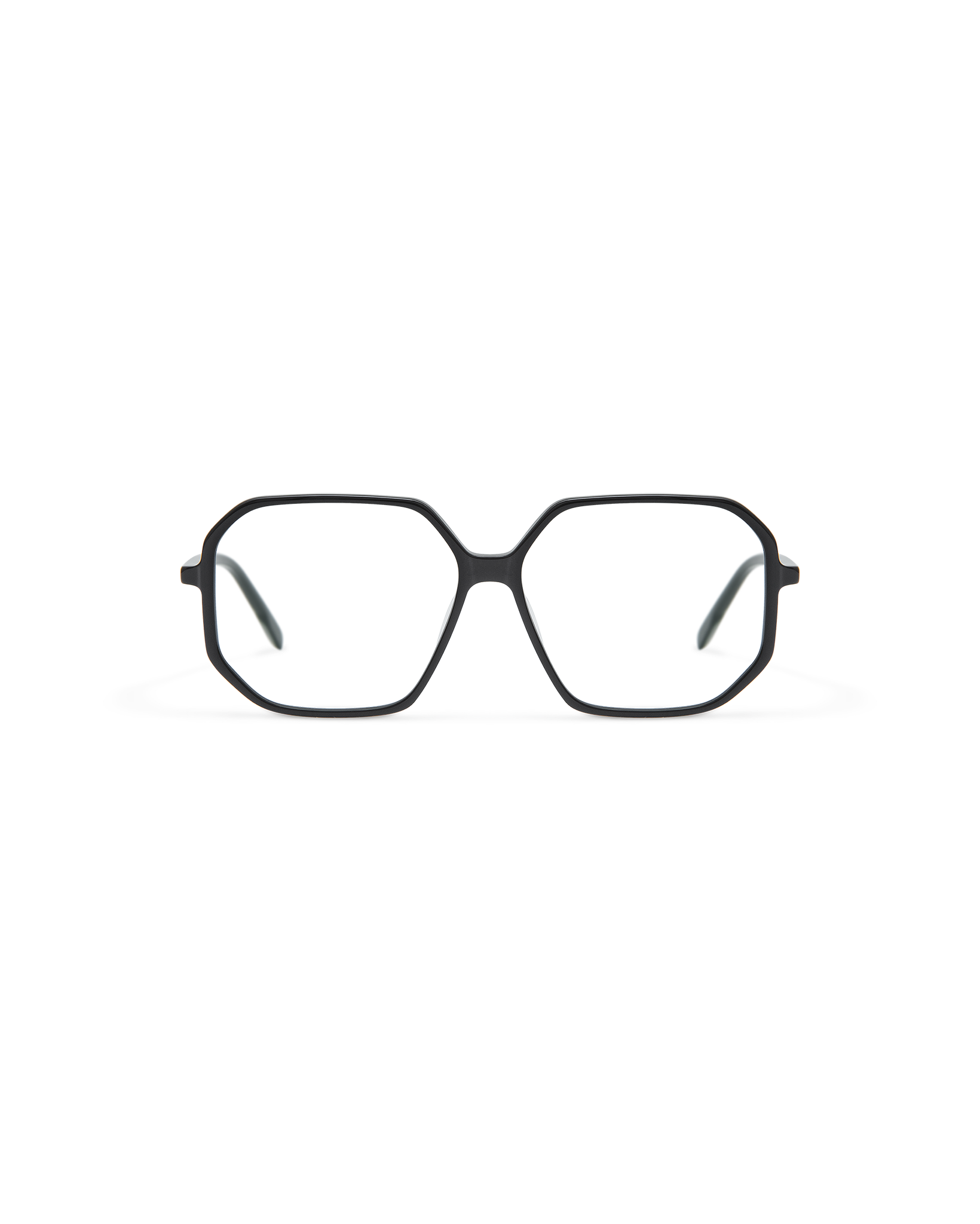 LIOR: Geométricas Acetato Noir optical glasses by GIGI STUDIOS 8445