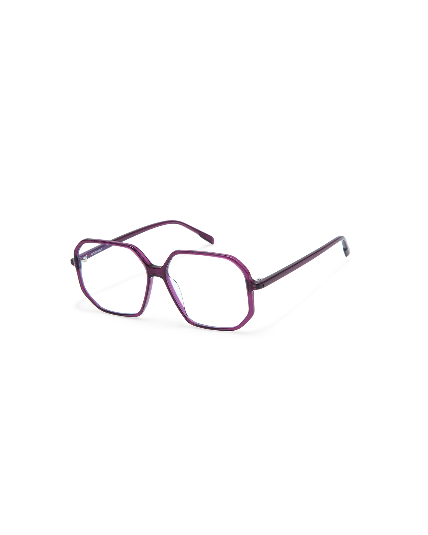 LIOR: Geométricas Acetato Rojo optical glasses by GIGI STUDIOS 8843