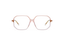 LIOR: Geométricas Acetato Rosa optical glasses by GIGI STUDIOS 8448