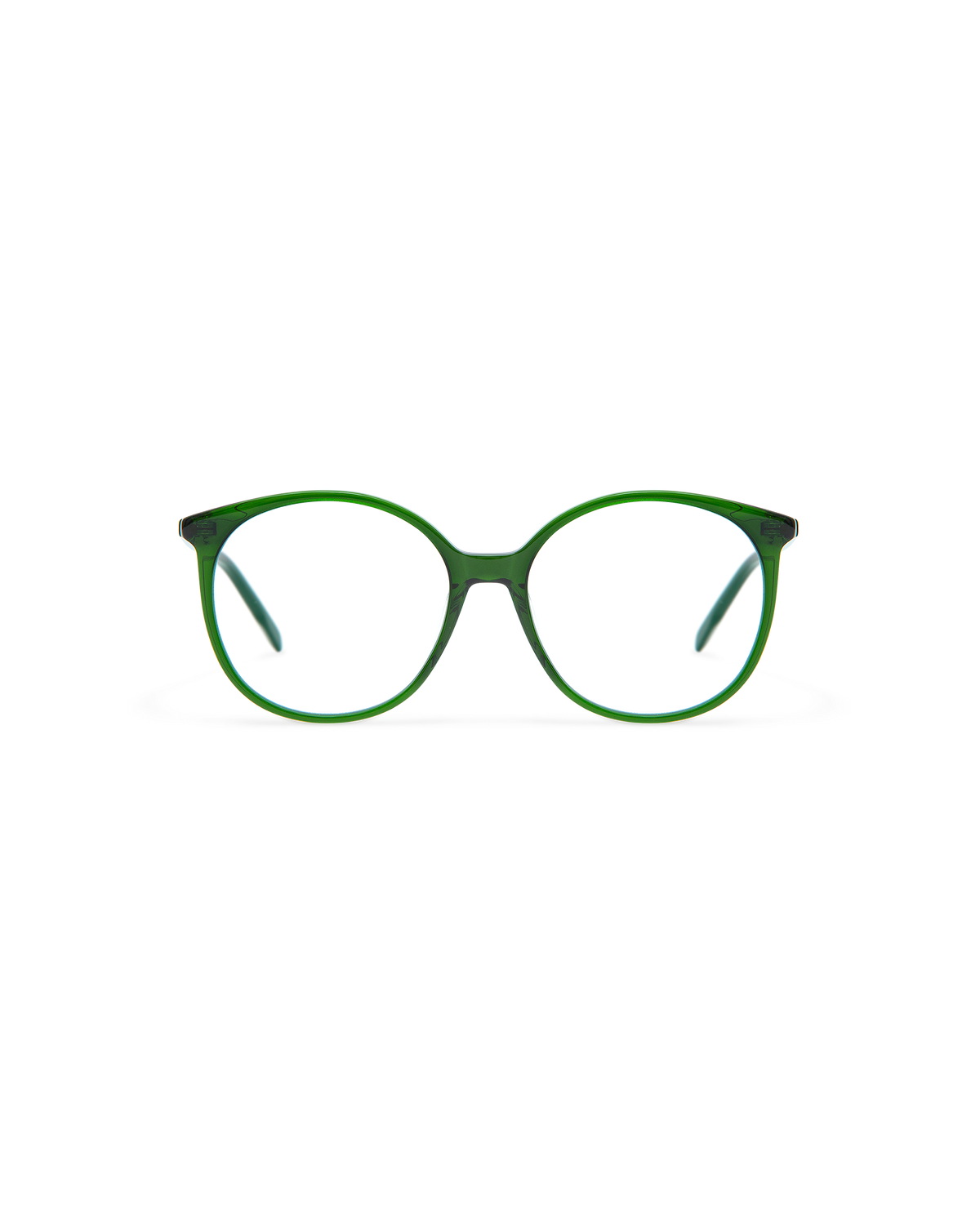 NIRA: Redondas Acetato Verde optical glasses by GIGI STUDIOS 8455