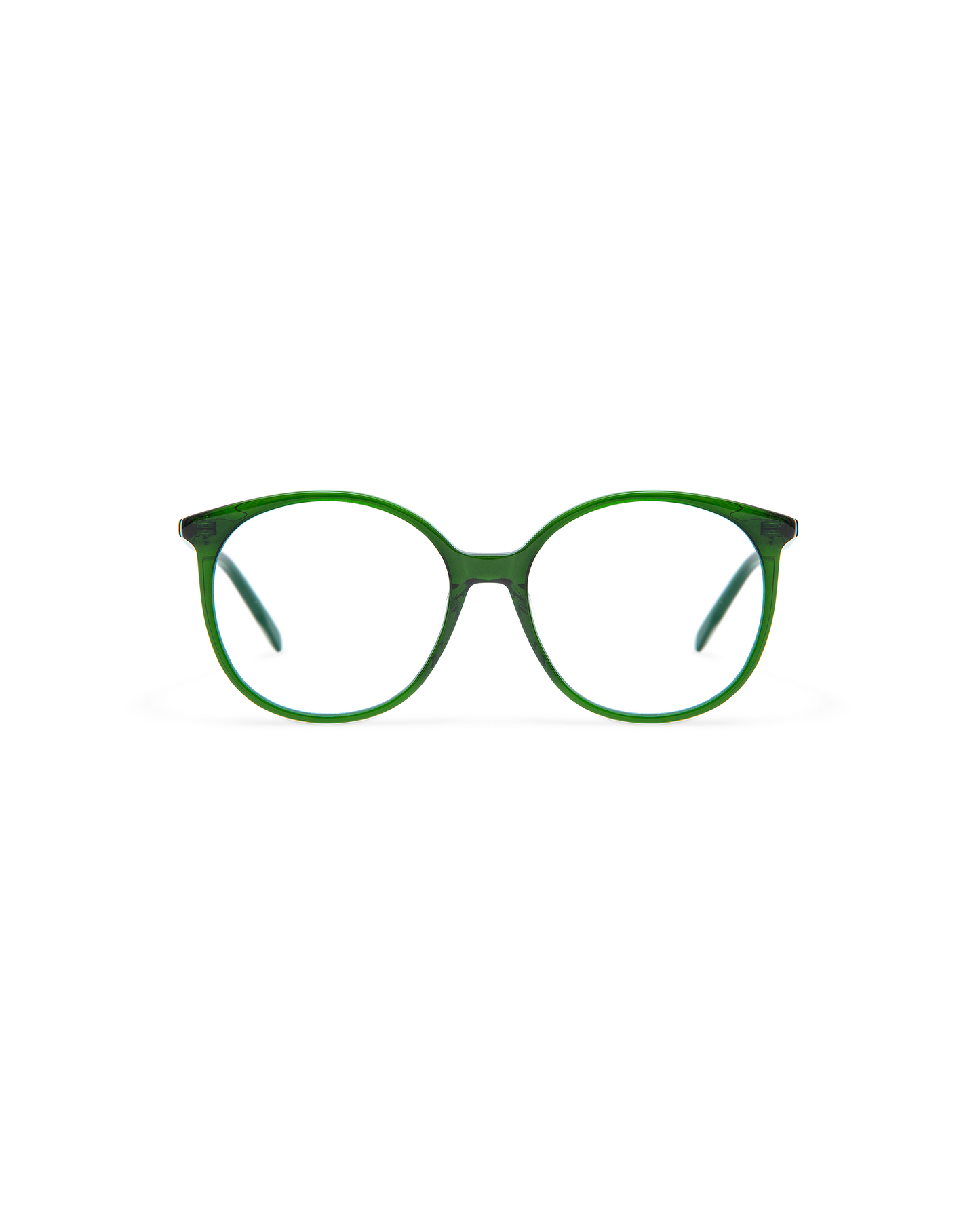 NIRA: Redondas Acetato Verde optical glasses by GIGI STUDIOS 8455