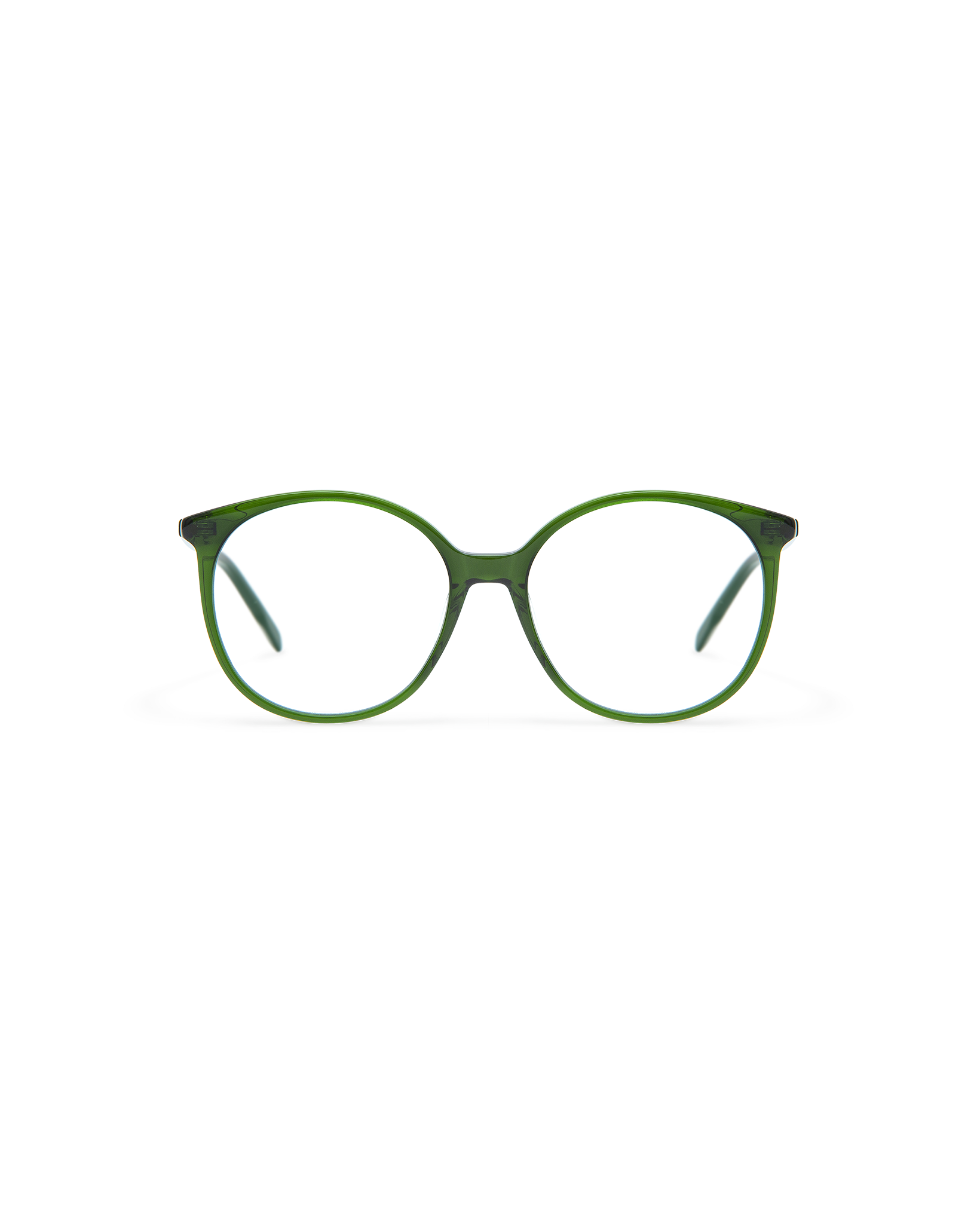 NIRA: Redondas Acetato Verde optical glasses by GIGI STUDIOS 8455