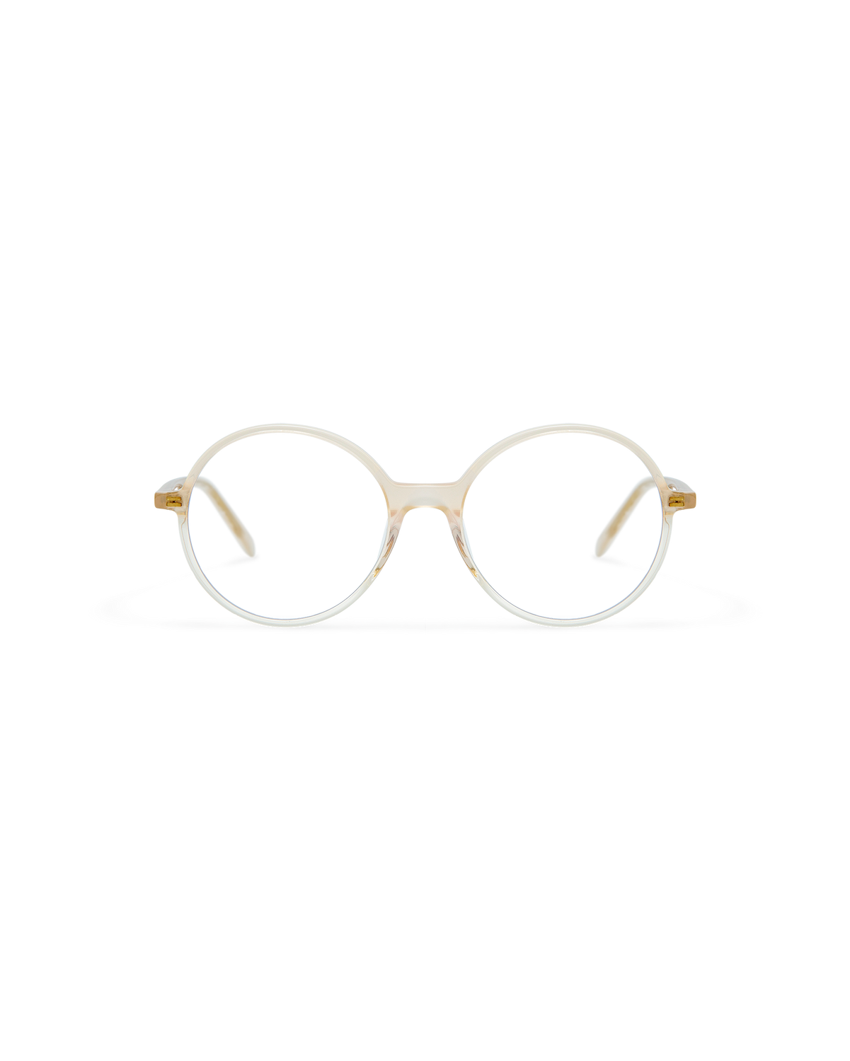 OLEN: Redondas Acetato Blanco optical glasses by GIGI STUDIOS 8463