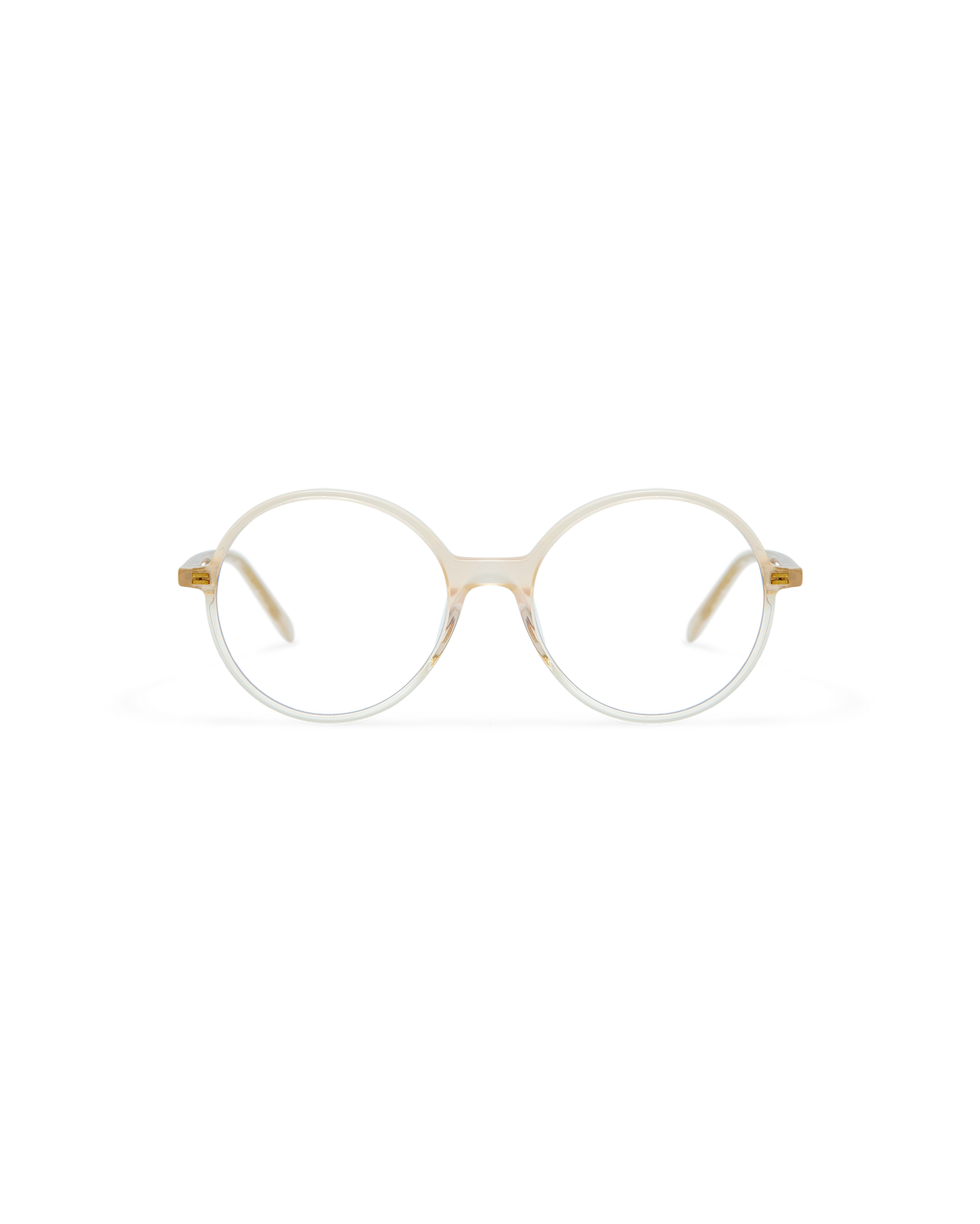 OLEN: Redondas Acetato Blanco optical glasses by GIGI STUDIOS 8463