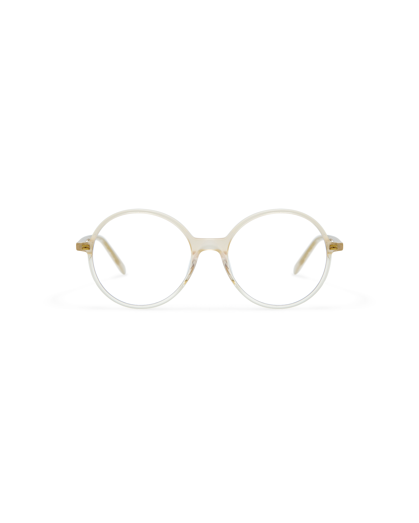 OLEN: Redondas Acetato Blanco optical glasses by GIGI STUDIOS 8463